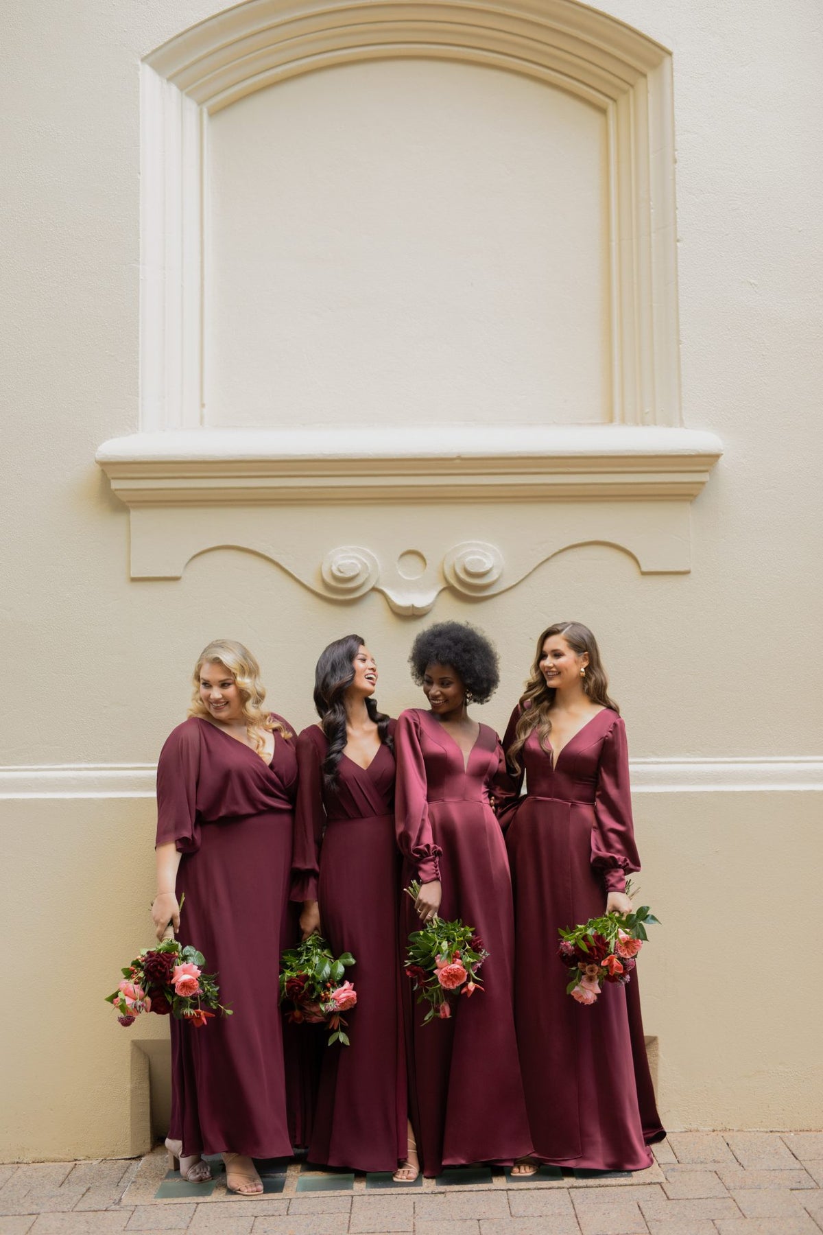 Charmeuse Bridesmaid Dresses