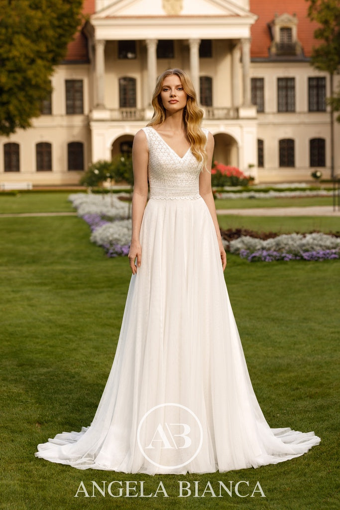 Clare Bodice - Wedding Gown - Angela Bianca