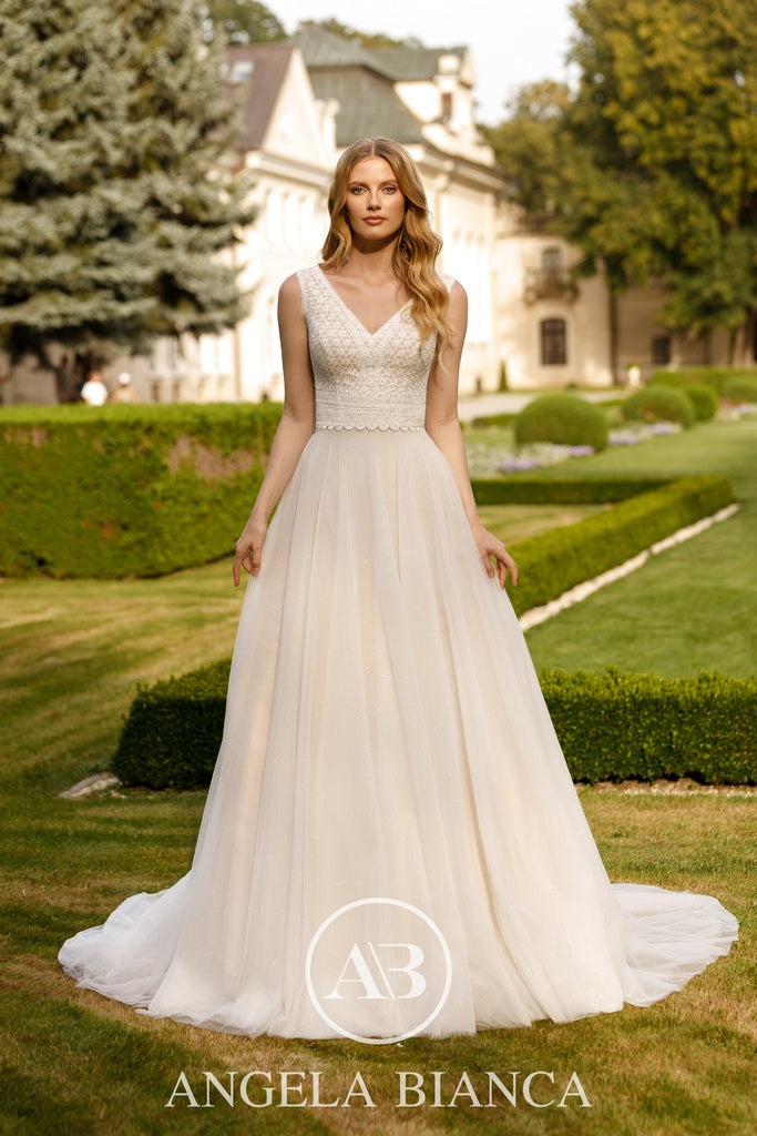 Clare Bodice - Wedding Gown - Angela Bianca
