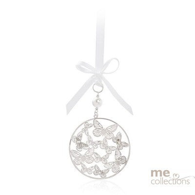 Butterflies In Silver Keepsake