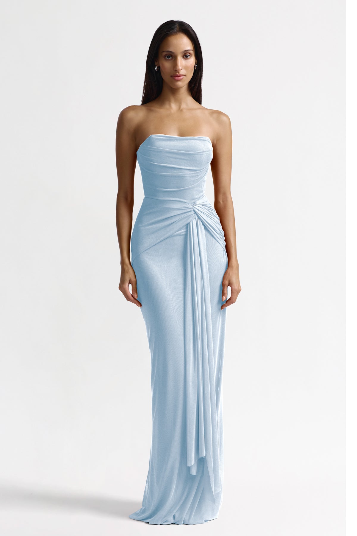 Studio Lexi Jules Dress in ice blue, stylish women's dress with a flattering fit and elegant design, perfect for special occasions.