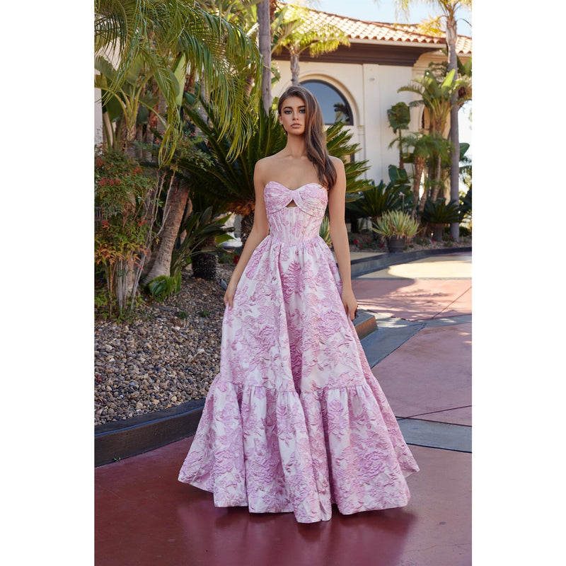 Mel Jacquard Gown - Dress - Nox Anabel