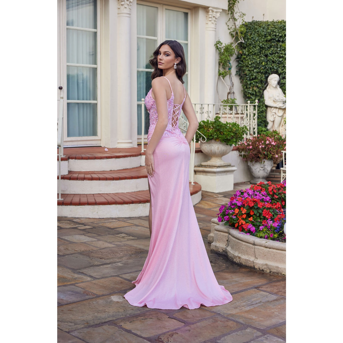 Kyeshia Embroidered Corset Gown - Dress - Juliet