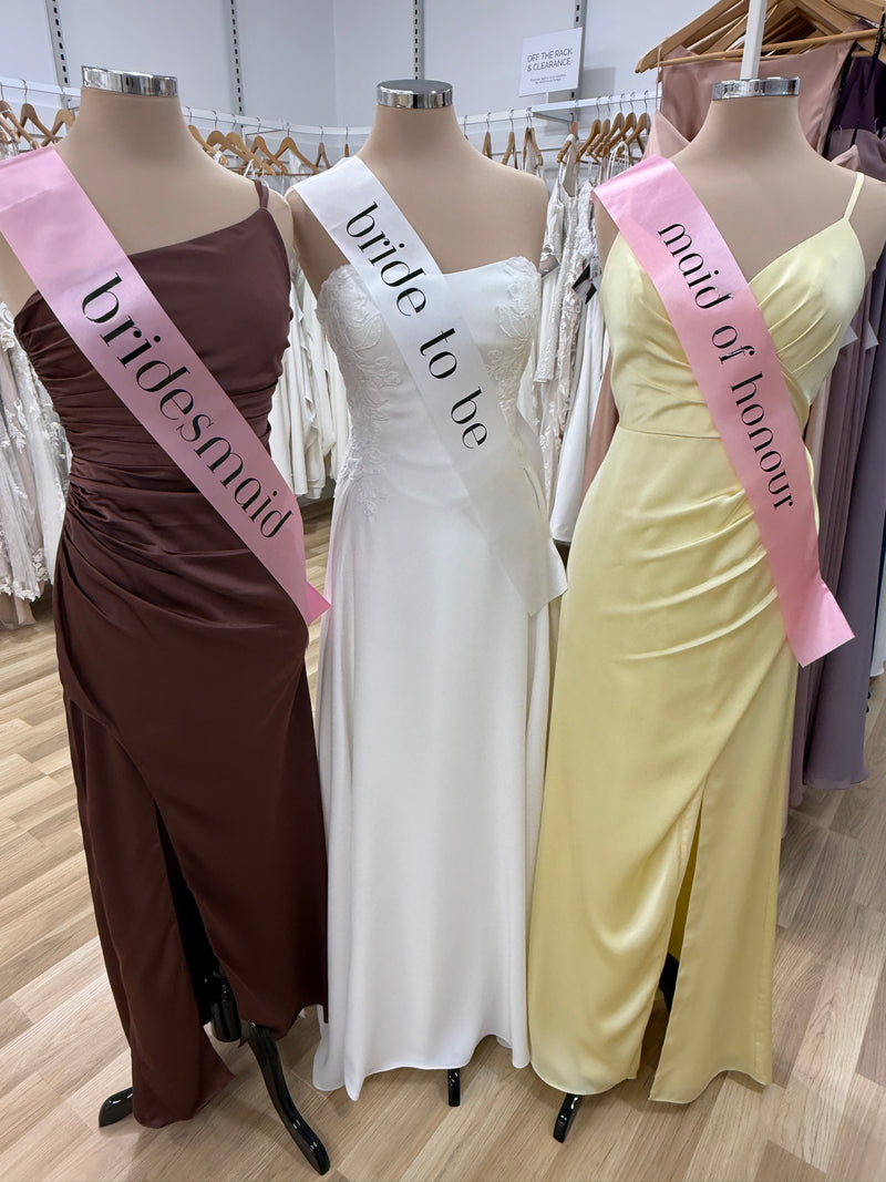 Bride Sash - Giftware - Honey Fawn