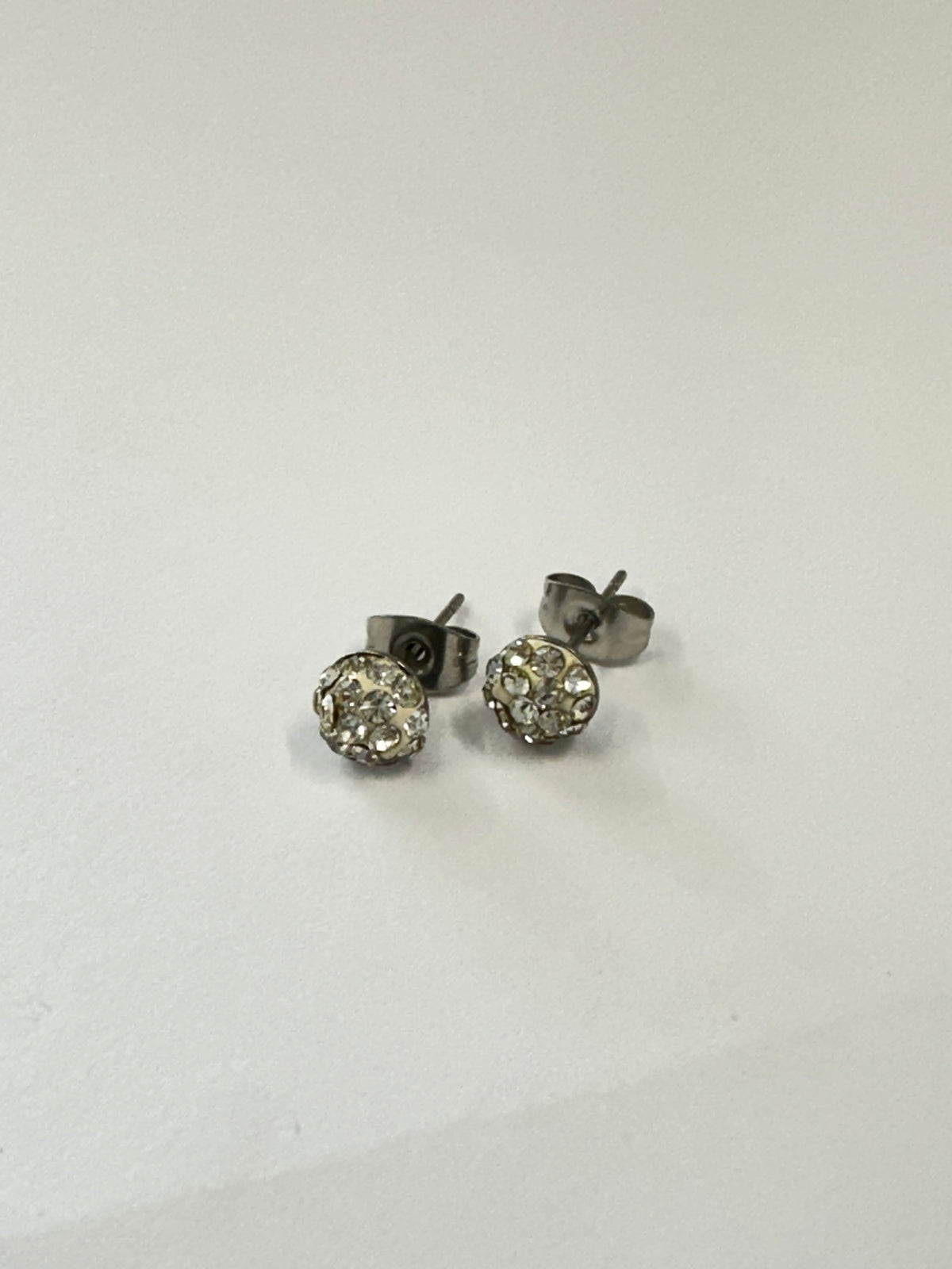 Spotted Crystal Studs Small