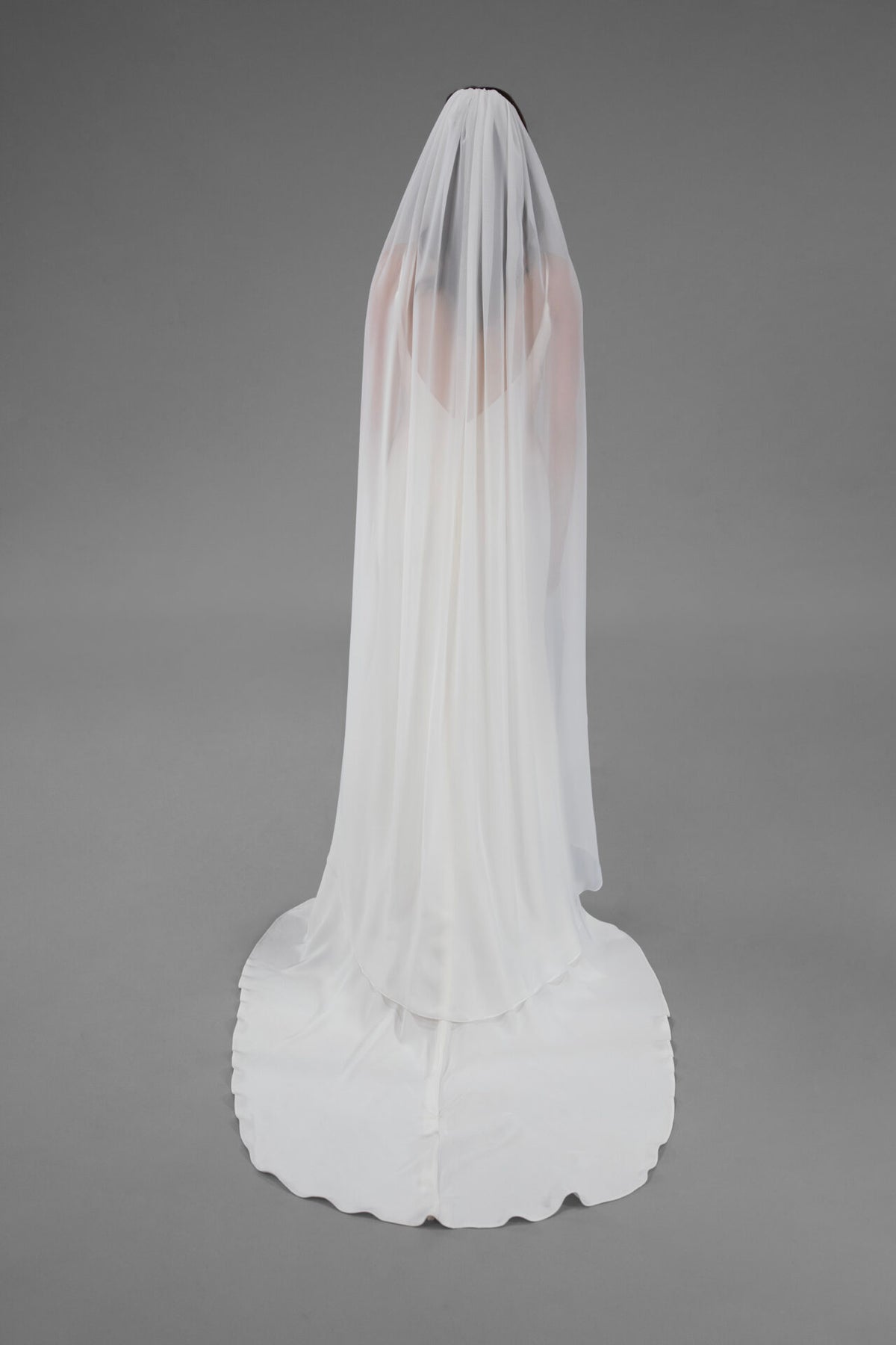 Ainhoa Chiffon Veil - Accessory - Grace and Goddess