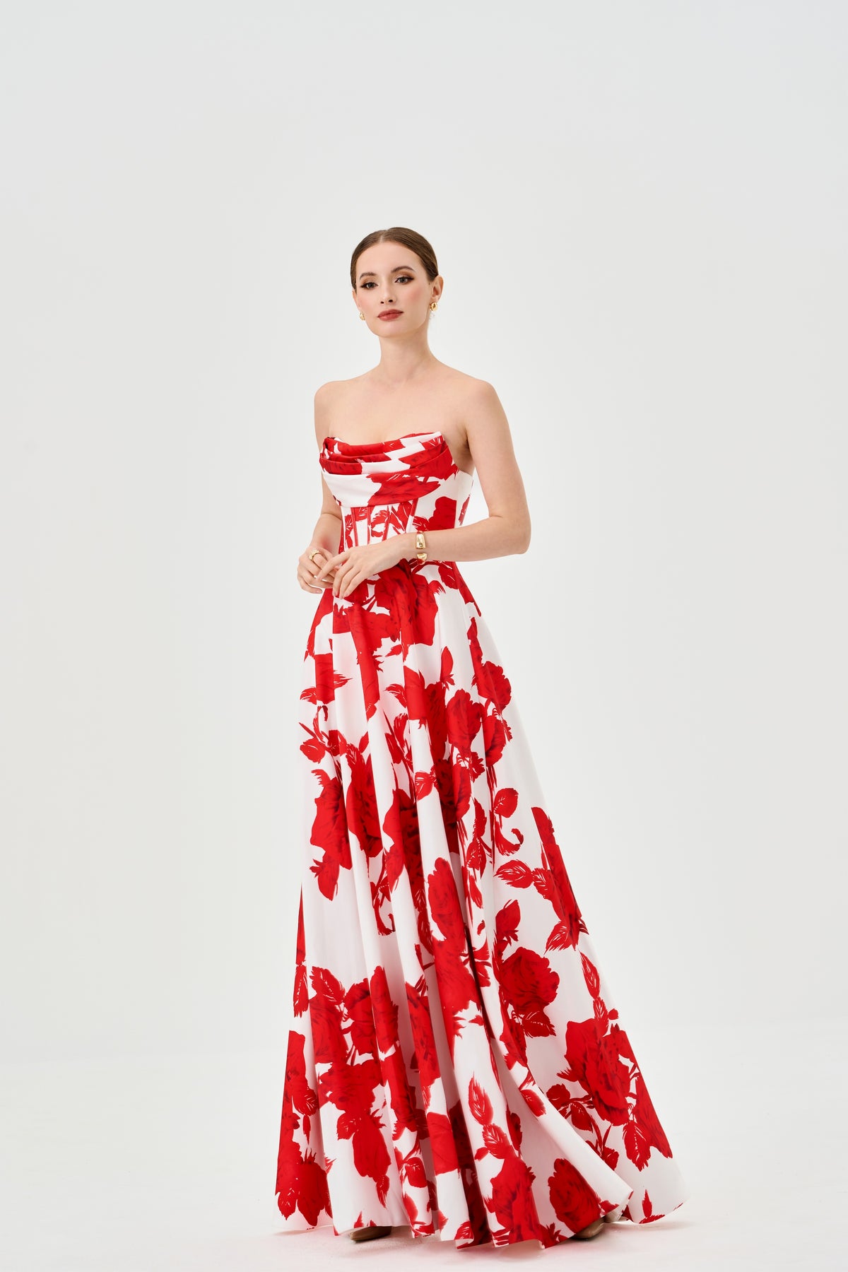 Virginia Corset Strapless Gown - Dress - Bariano