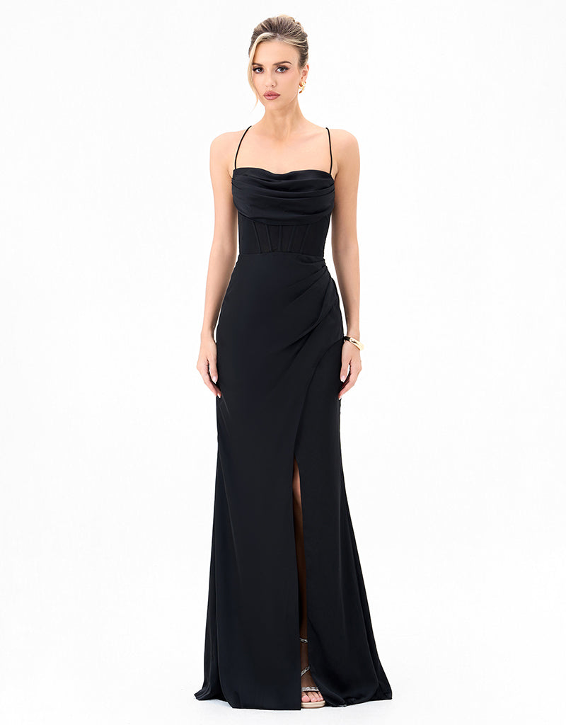 Flo Strappy Back Gown - Dress - Bariano