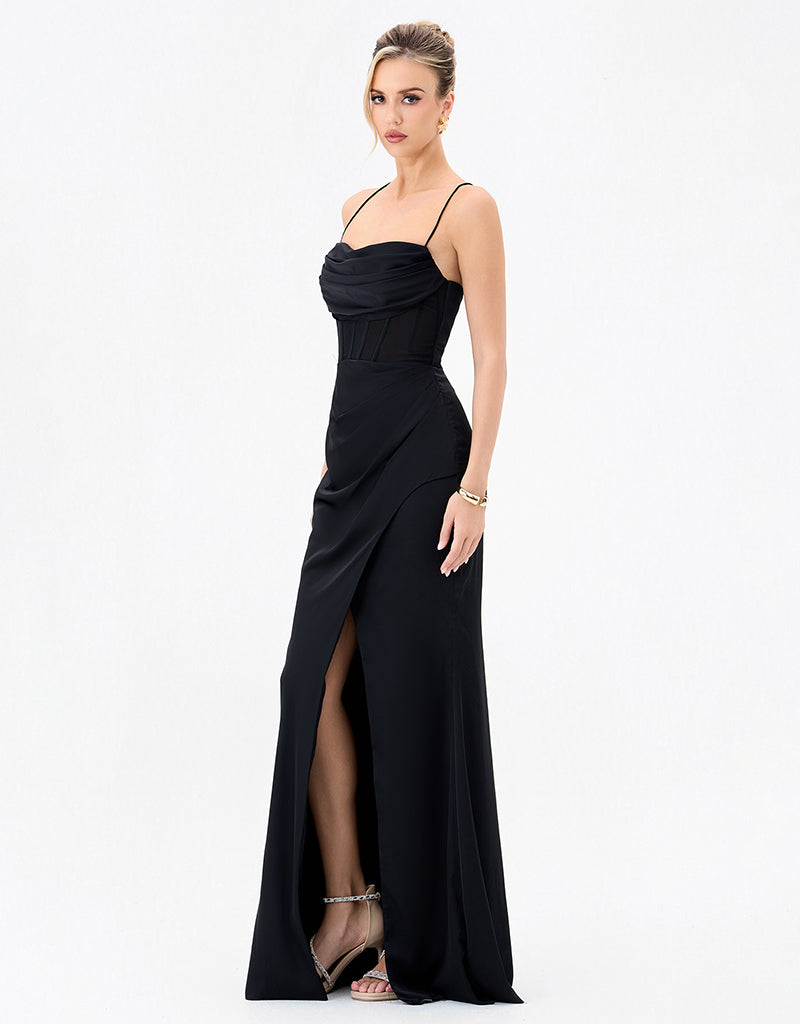 Flo Strappy Back Gown - Dress - Bariano