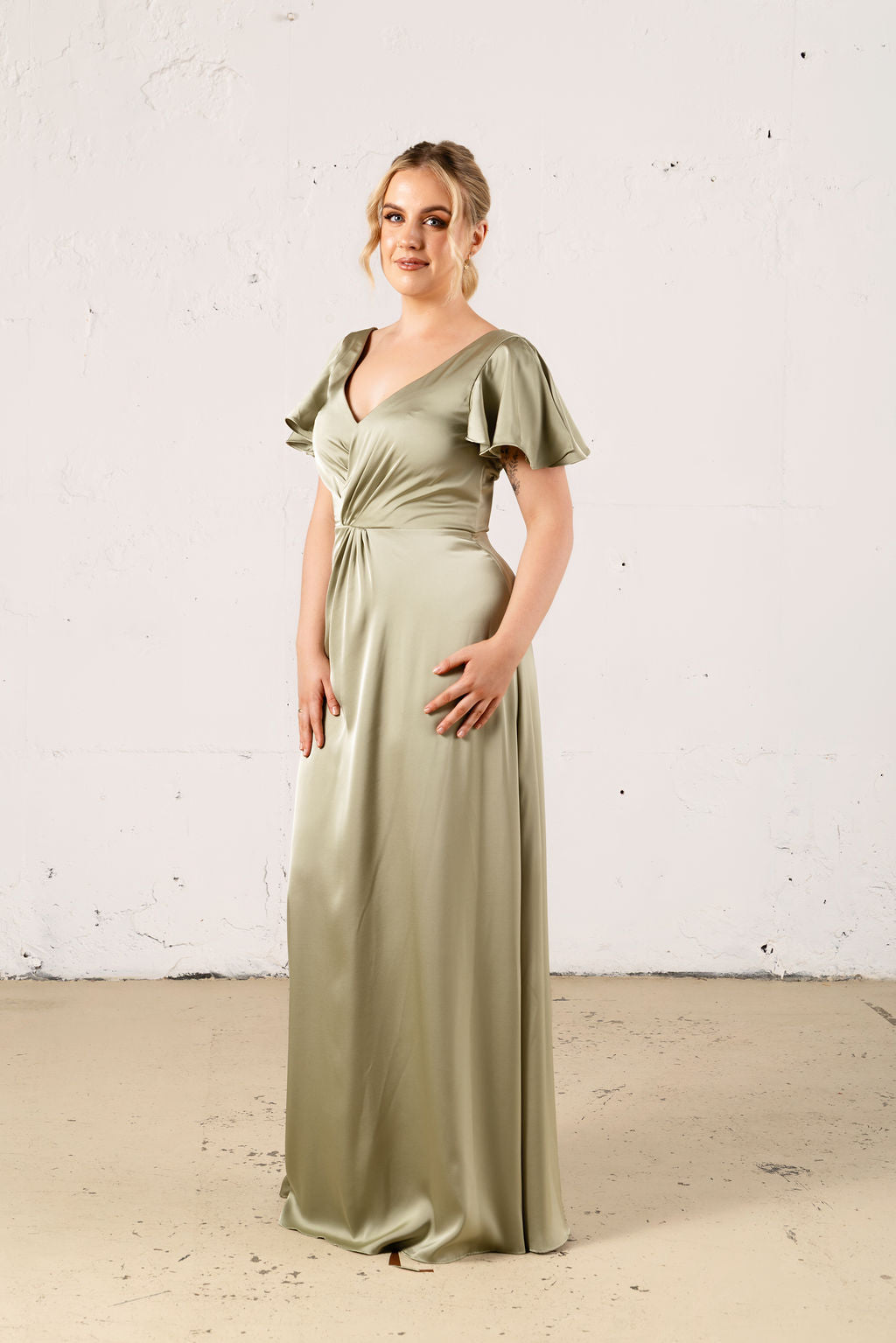 Stevie Satin Dress - Dress - JOUNE