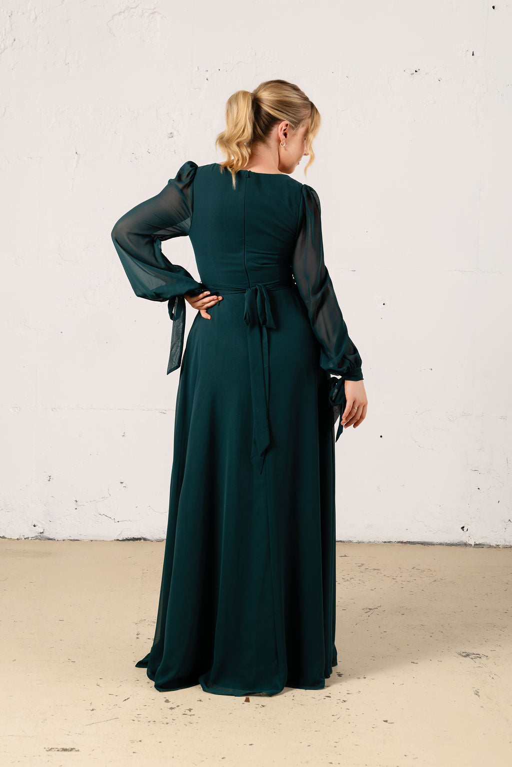 Celine Chiffon Dress - Dress - JOUNE