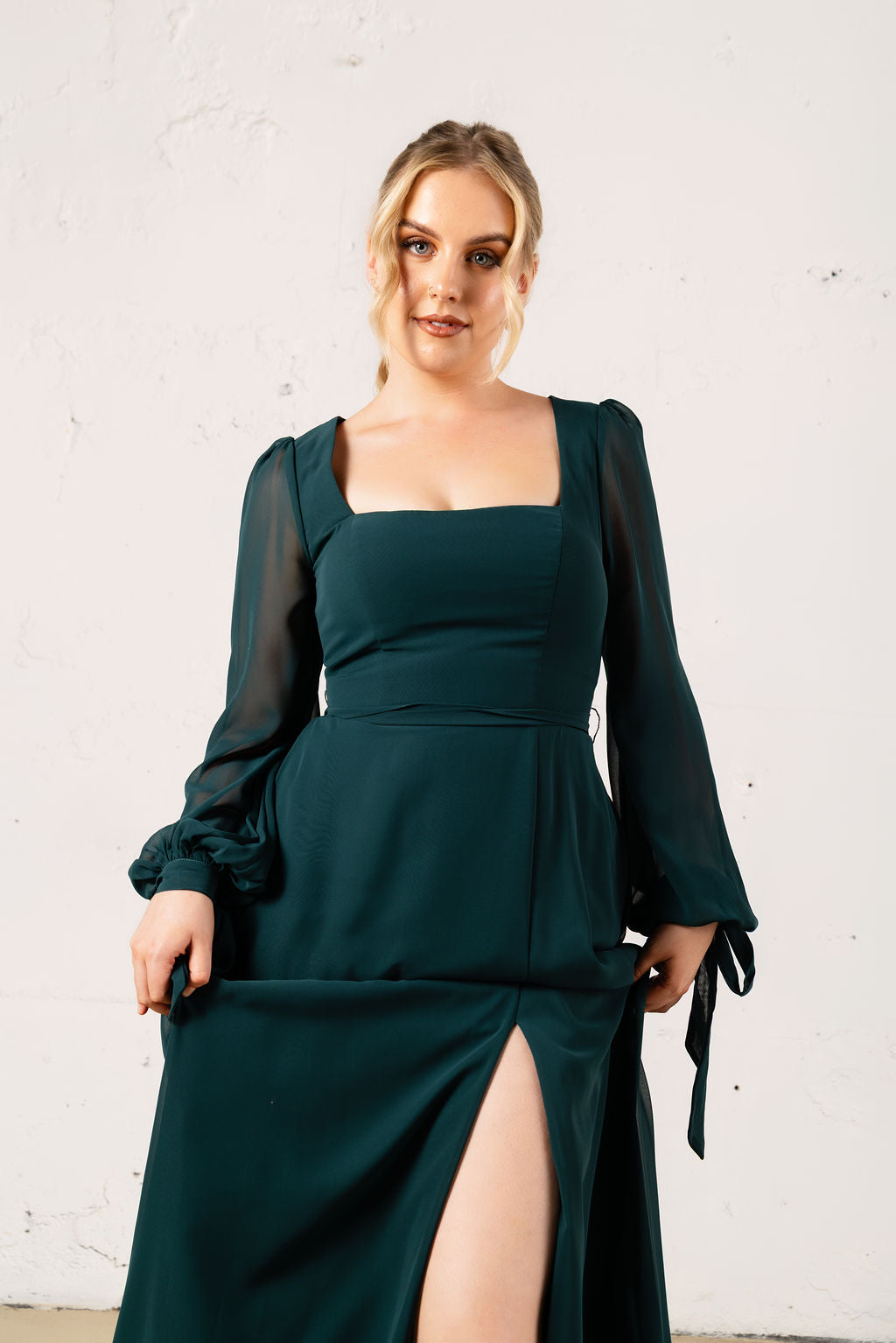 Celine Chiffon Dress - Dress - JOUNE