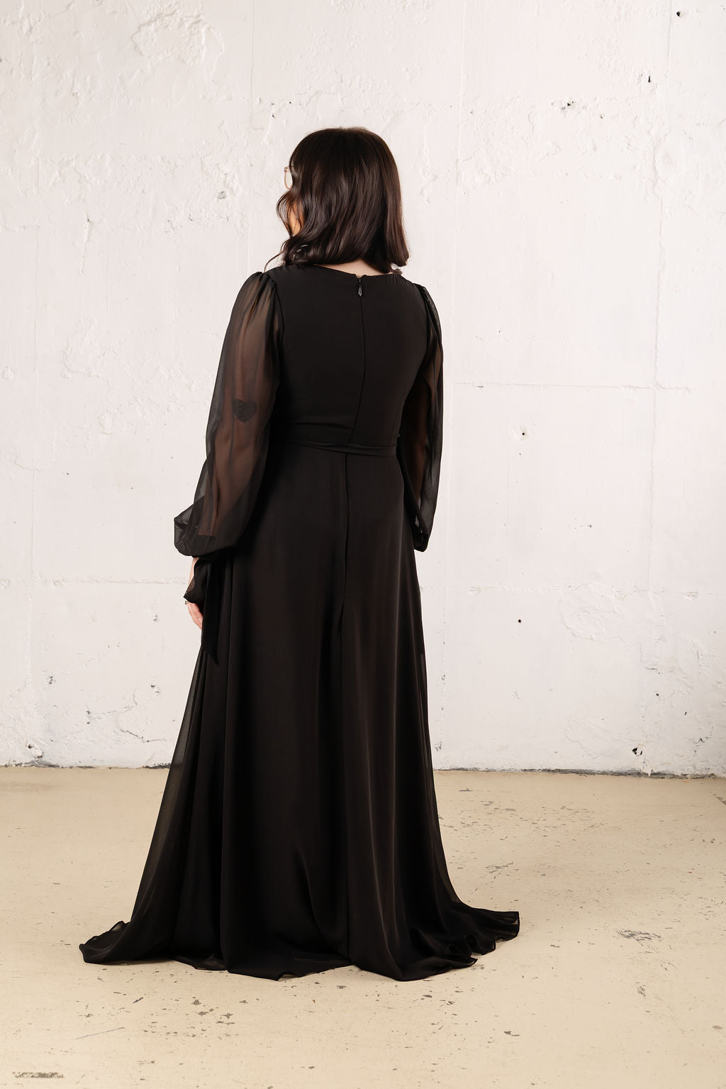 Celine Chiffon Dress - Dress - JOUNE
