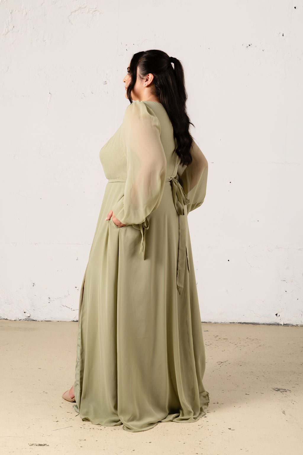 Celine Chiffon Dress - Dress - JOUNE