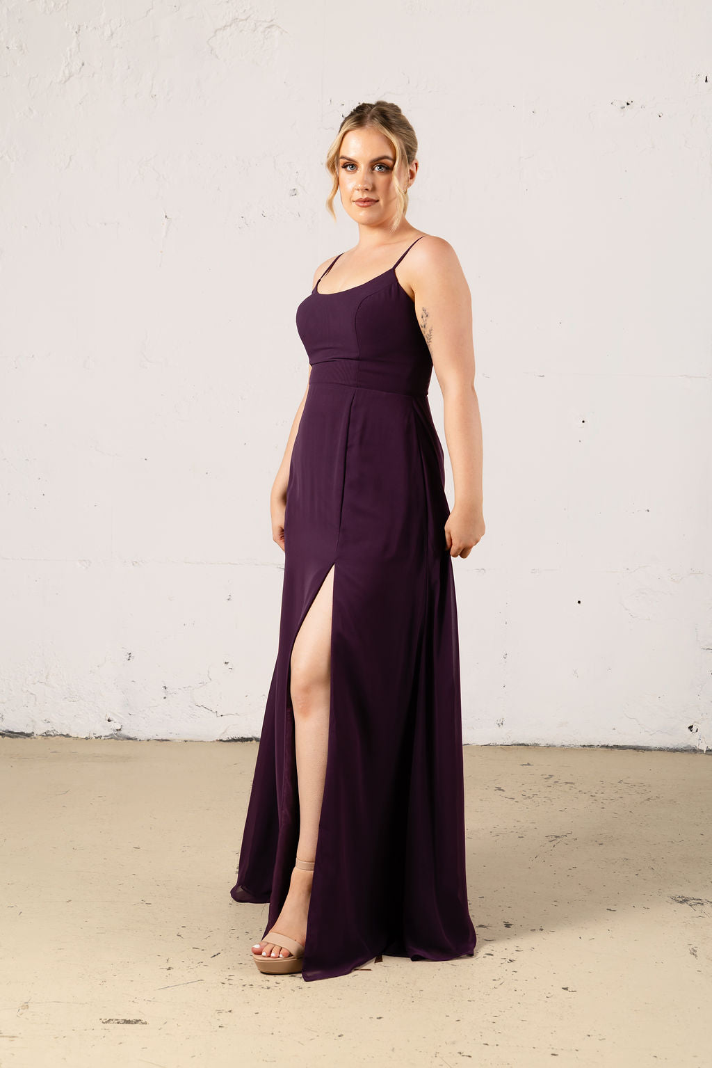 Colette Chiffon Dress - Dress - JOUNE