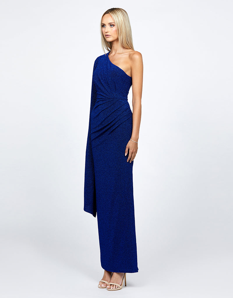 Marcell One Shoulder Maxi - Honey Fawn Boutique