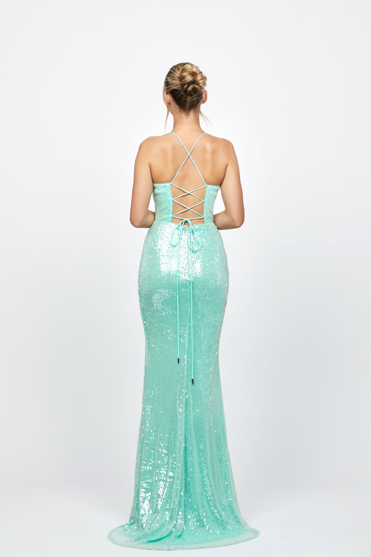 Indyana Sequin Strappy Back Maxi - Dress - Bariano