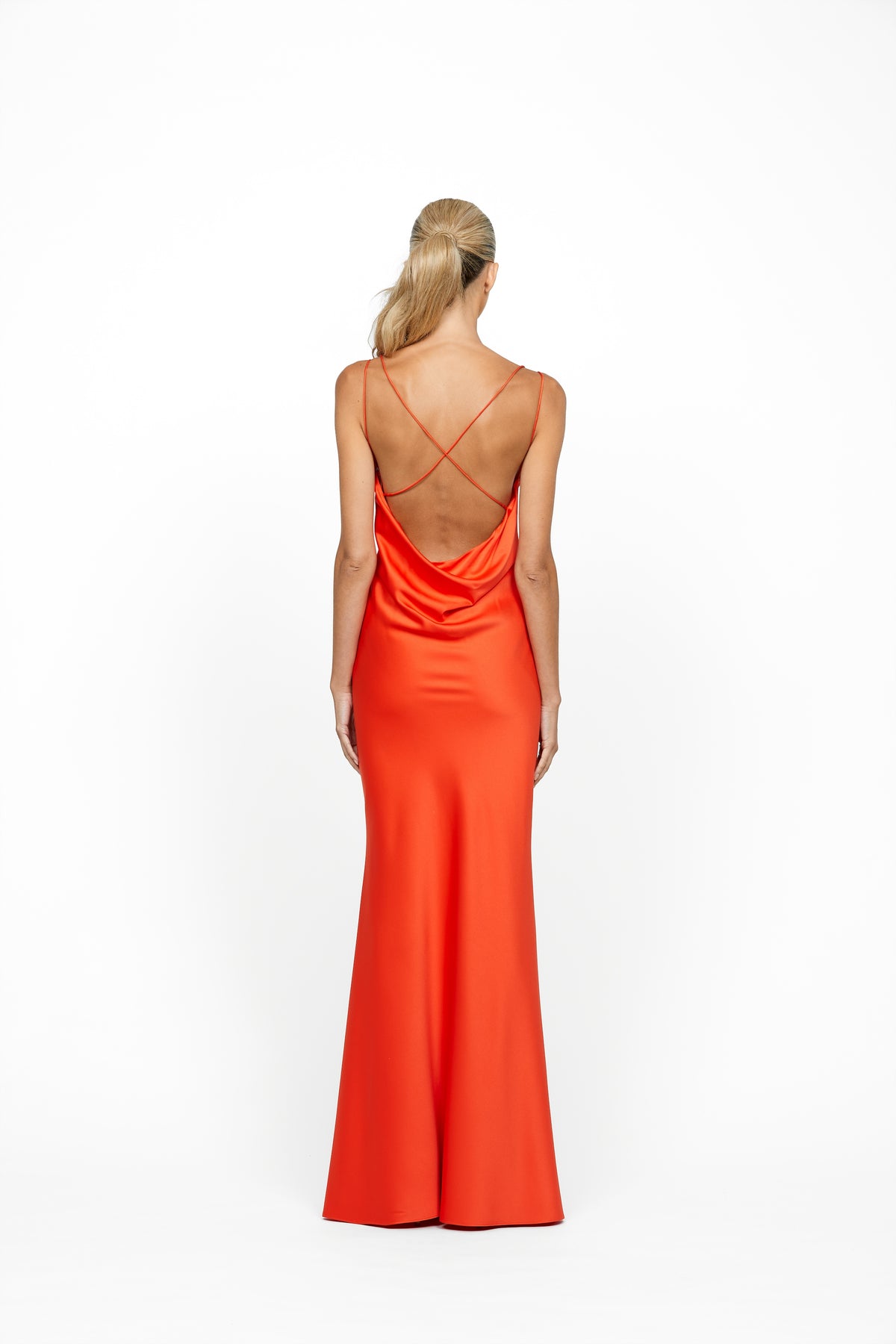 Lover Draped Cowl Gown - Honey Fawn Boutique