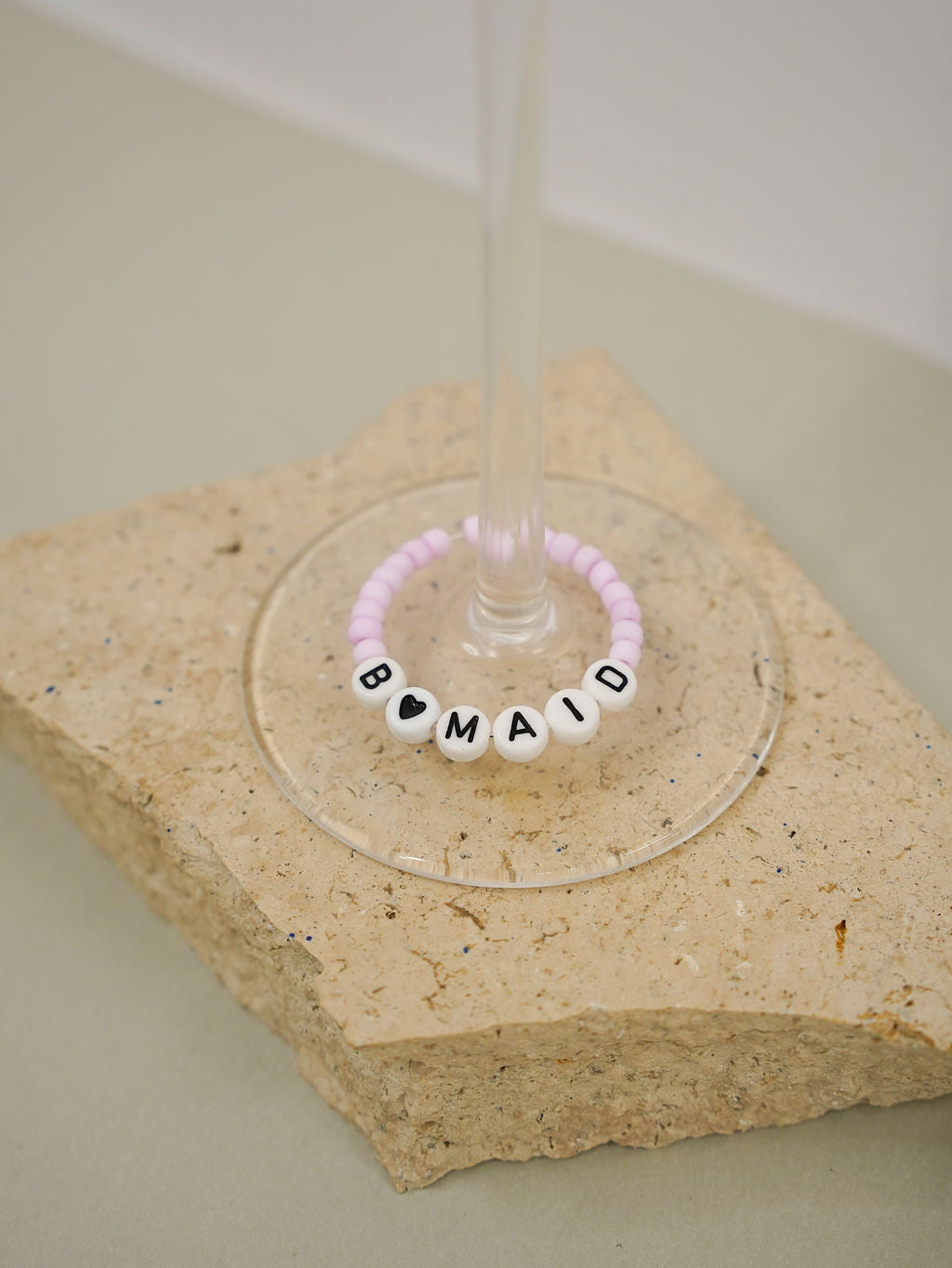 Wineglass Charm - Bridesmaid Pink - Giftware - Honey Fawn Boutique