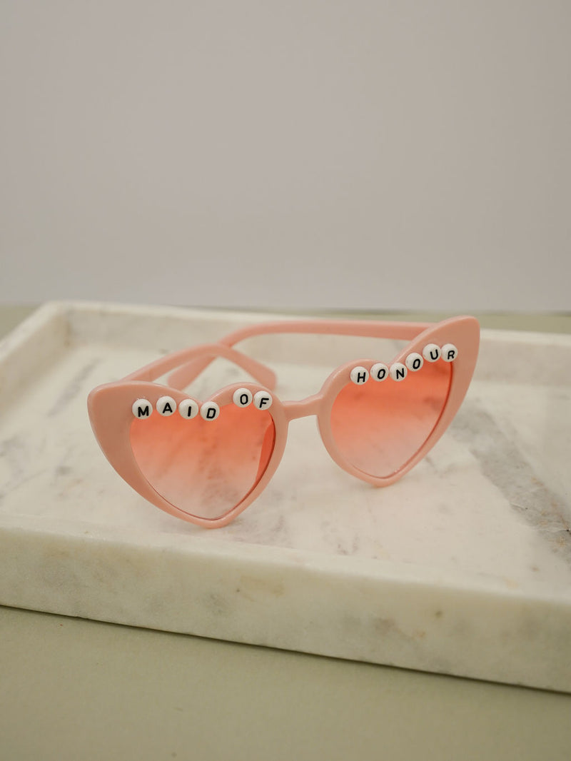 Maid of Honour Sunglasses Pink - Giftware - Honey Fawn