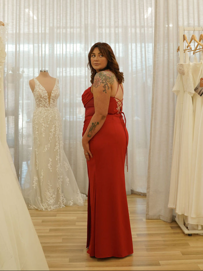 Poss Strapless Corset Gown - Dress - Bariano