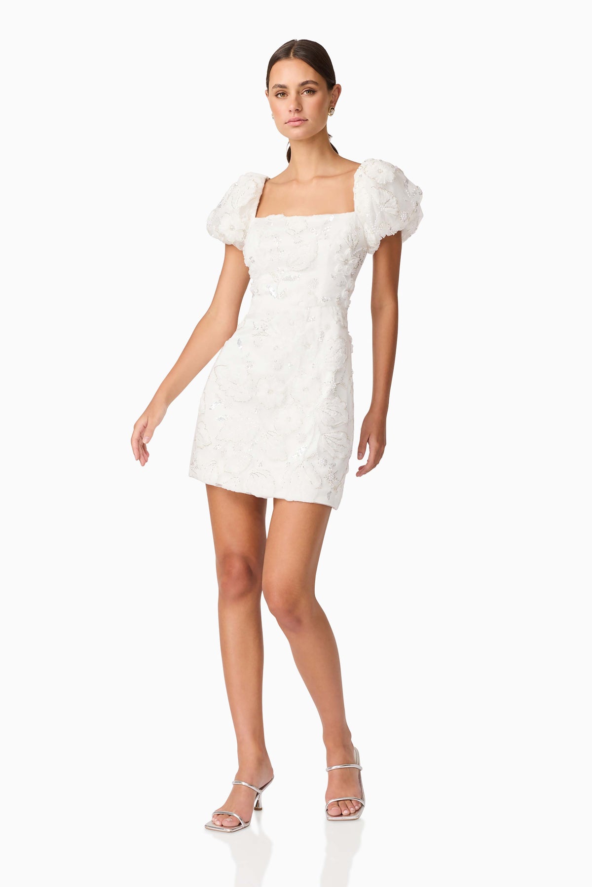 Carol Mini Dress White - Dress - Elliatt