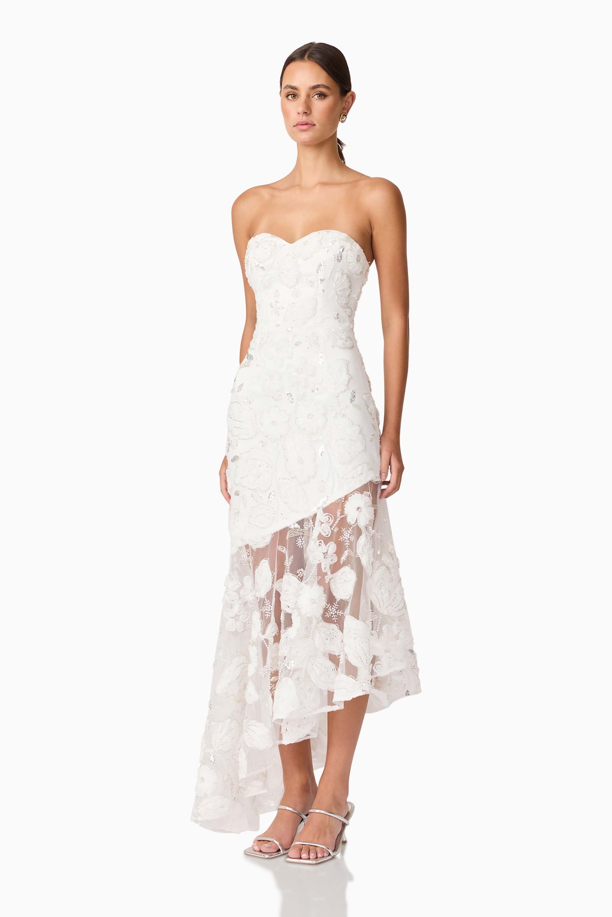 Carol Gown White - Dress - Elliatt