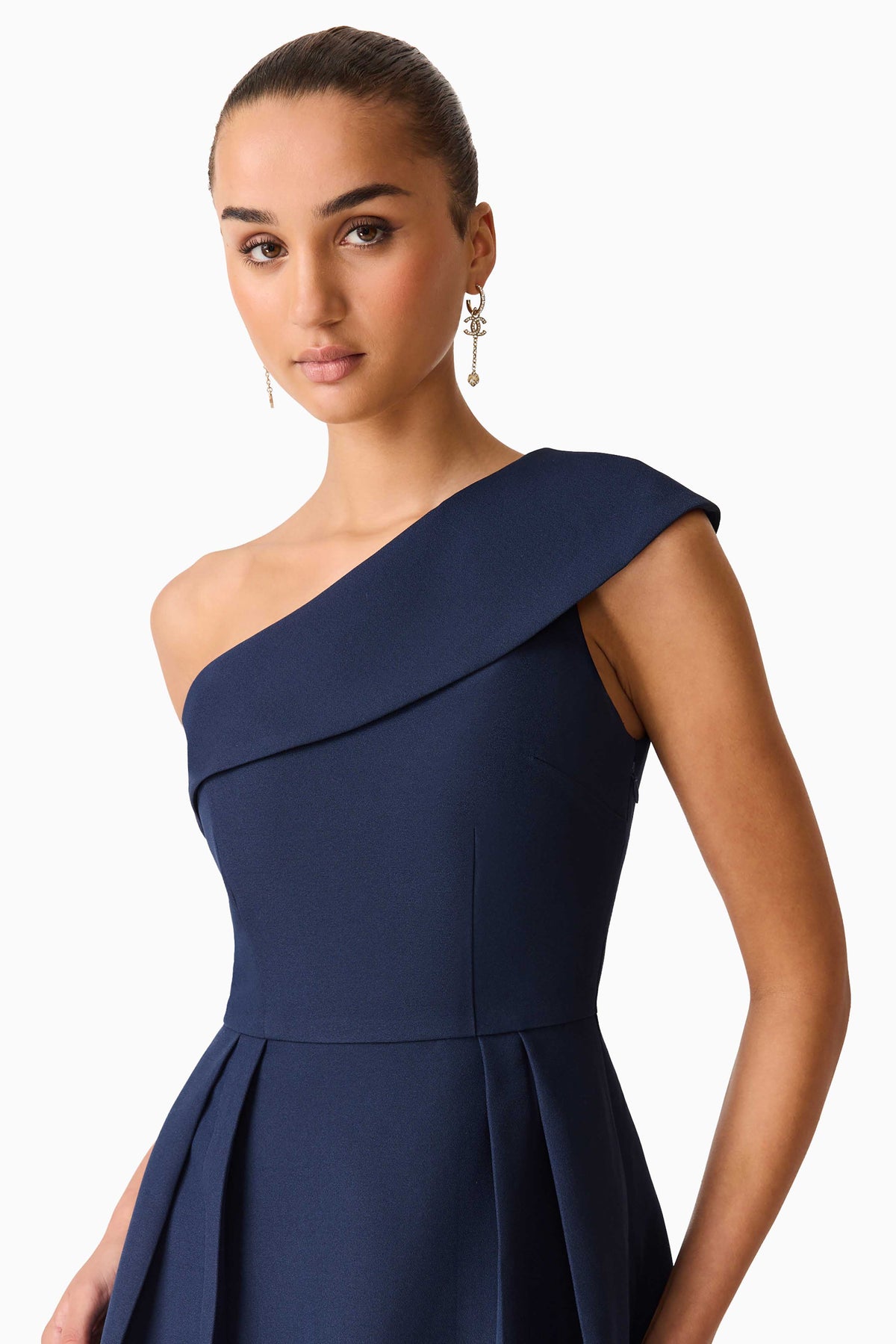 Saphine One-Shoulder Gown - Dress - Elliatt