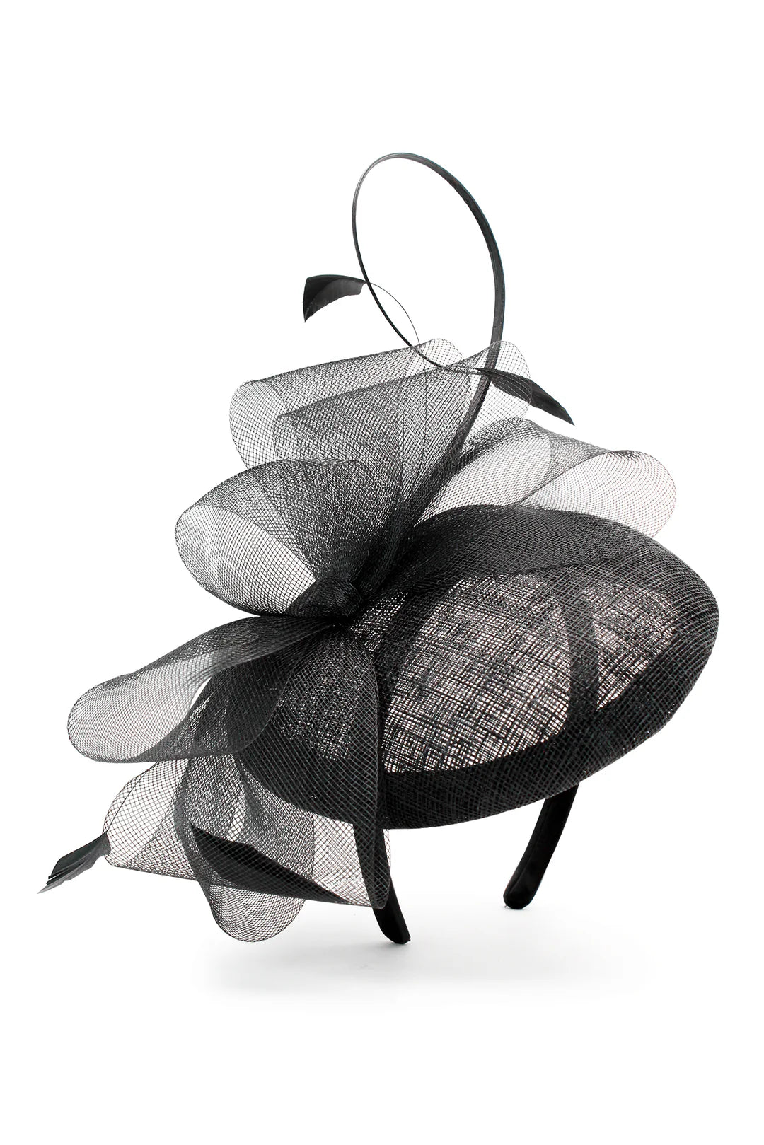 Gabriela Fascinator Black - Accessory - Morgan and Taylor