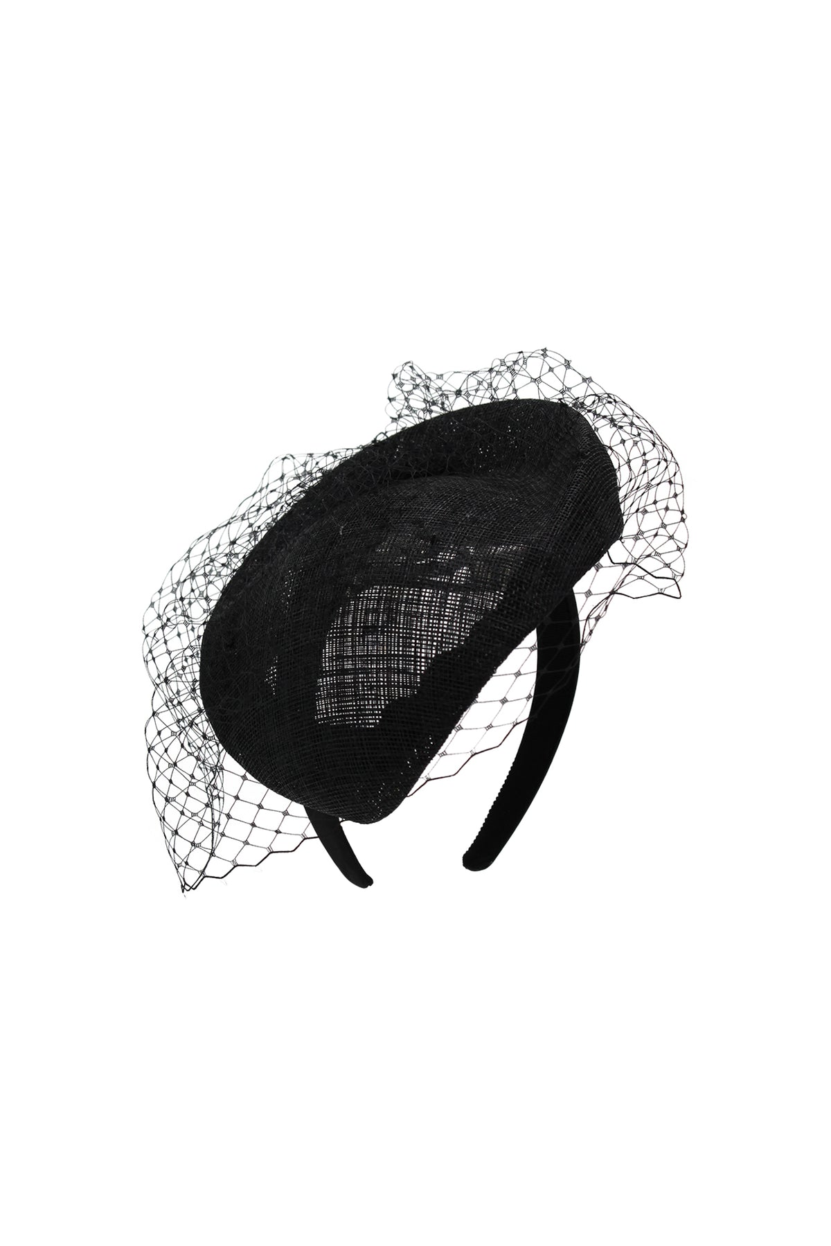 Willow Fascinator Black