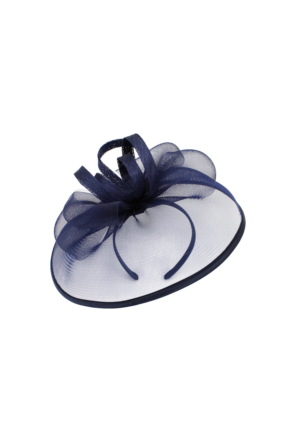 Tessa Fascinator Navy