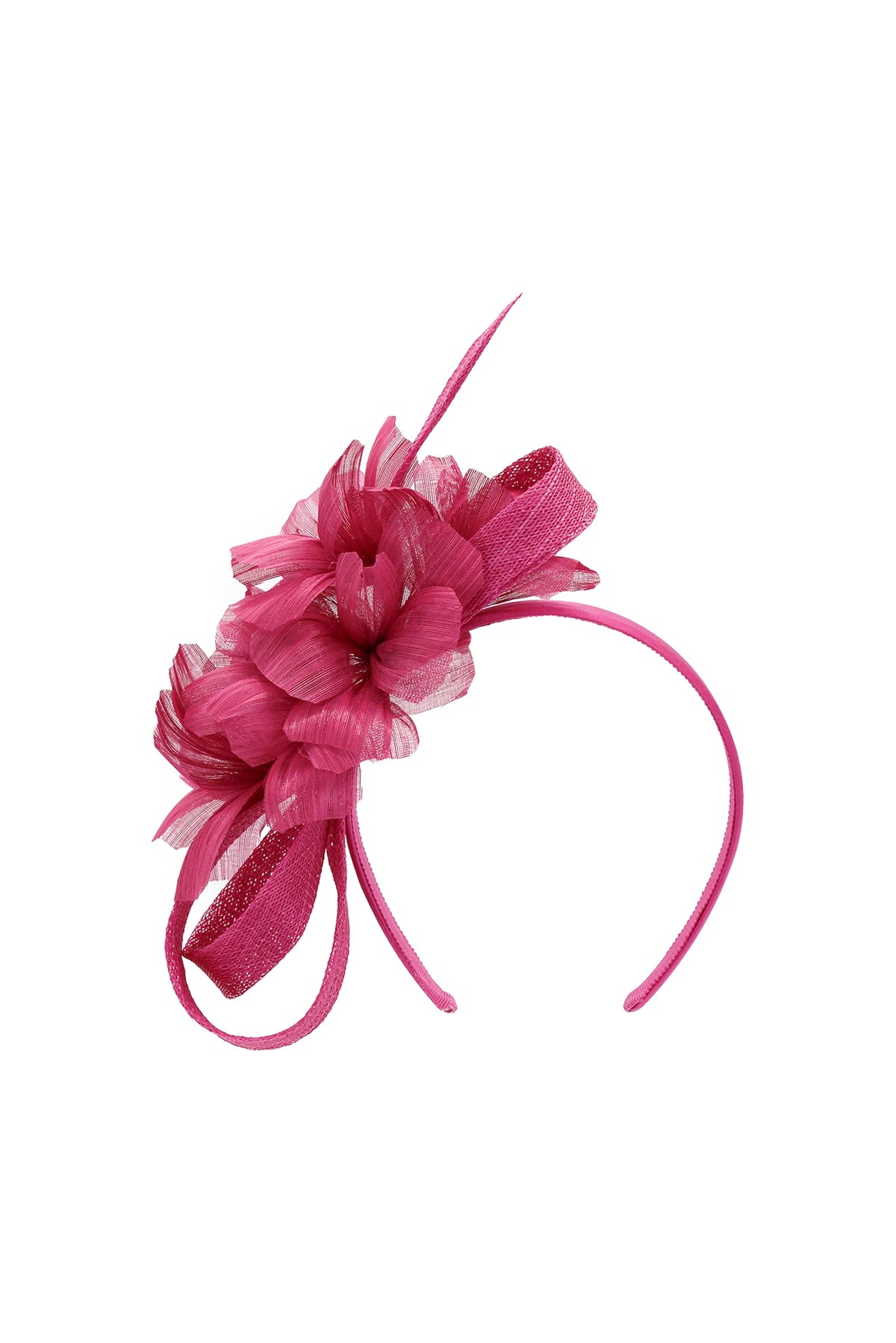 Wrenn Fascinator Hot Pink