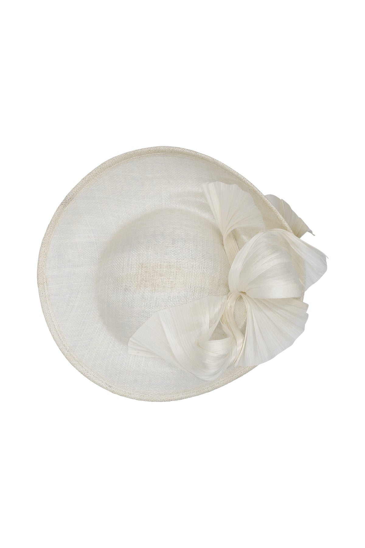 Yumi Fascinator Ivory White