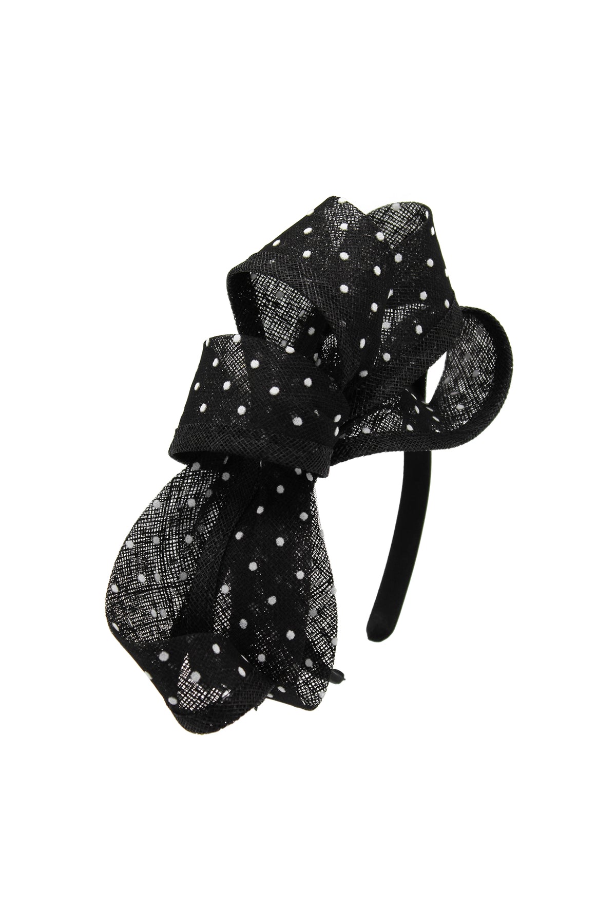 Sadie Fascinator Black