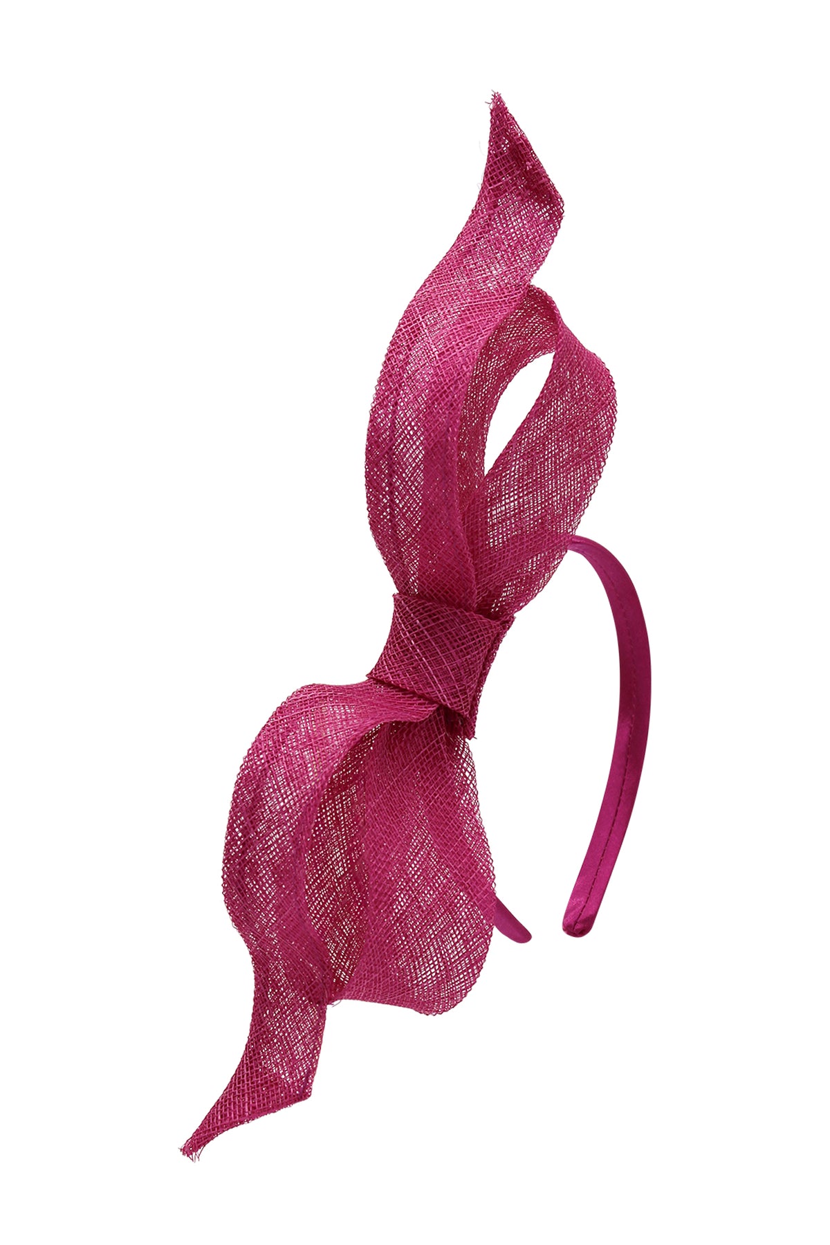 Sutton Fascinator Hot Pink