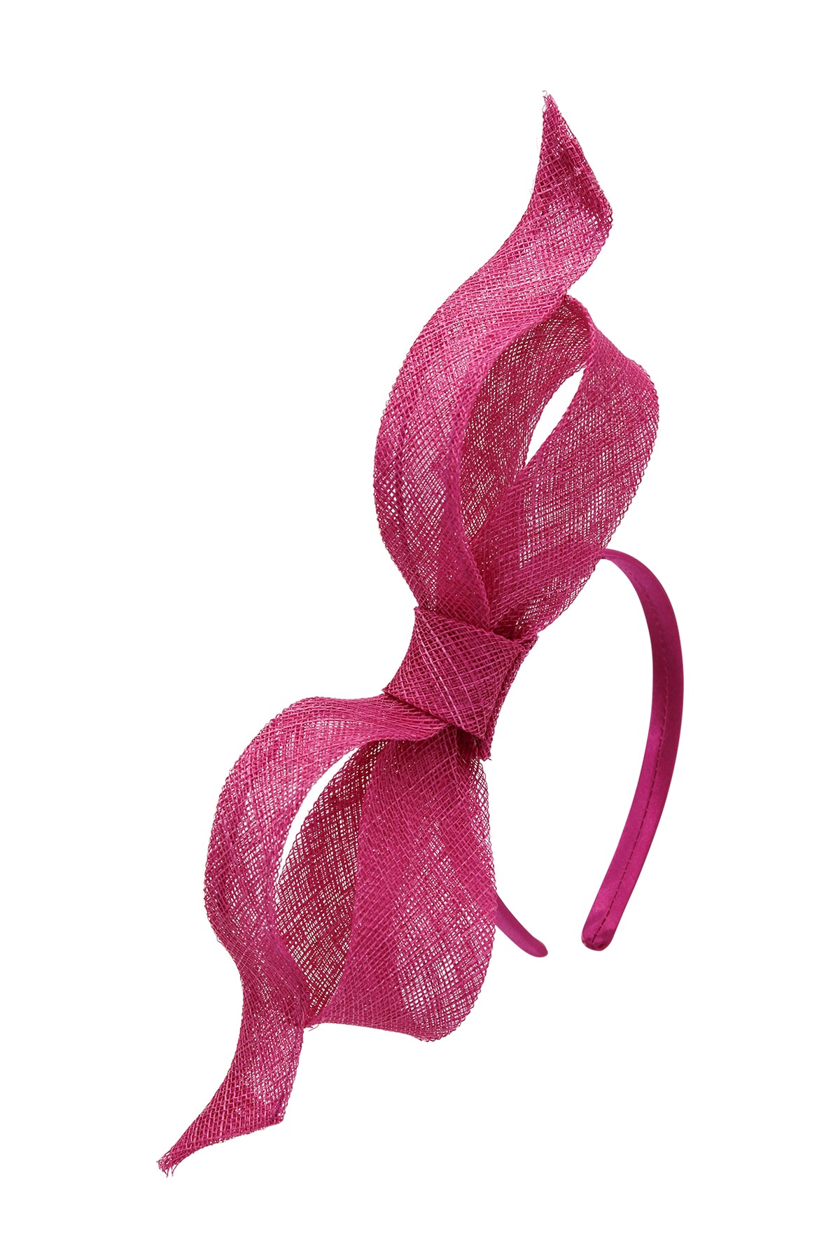 Sutton Fascinator Hot Pink