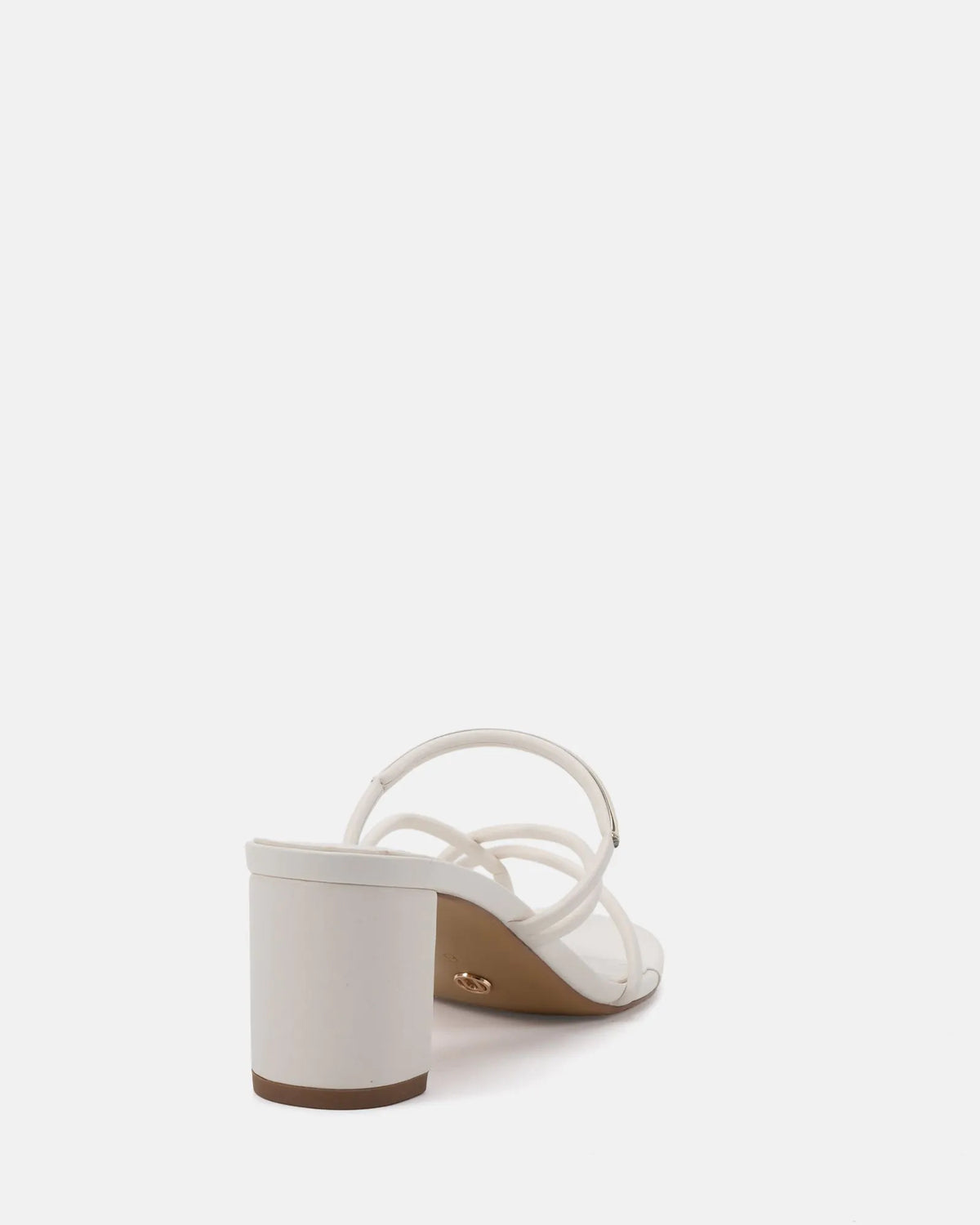 Fuming Block Heel - White - Shoes - Novo Shoes