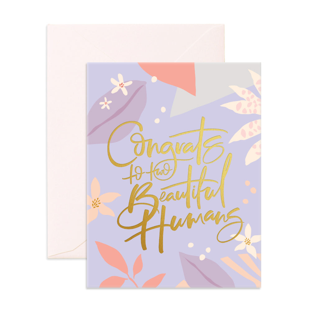 Beautiful Humans Greeting Card - Honey Fawn Boutique