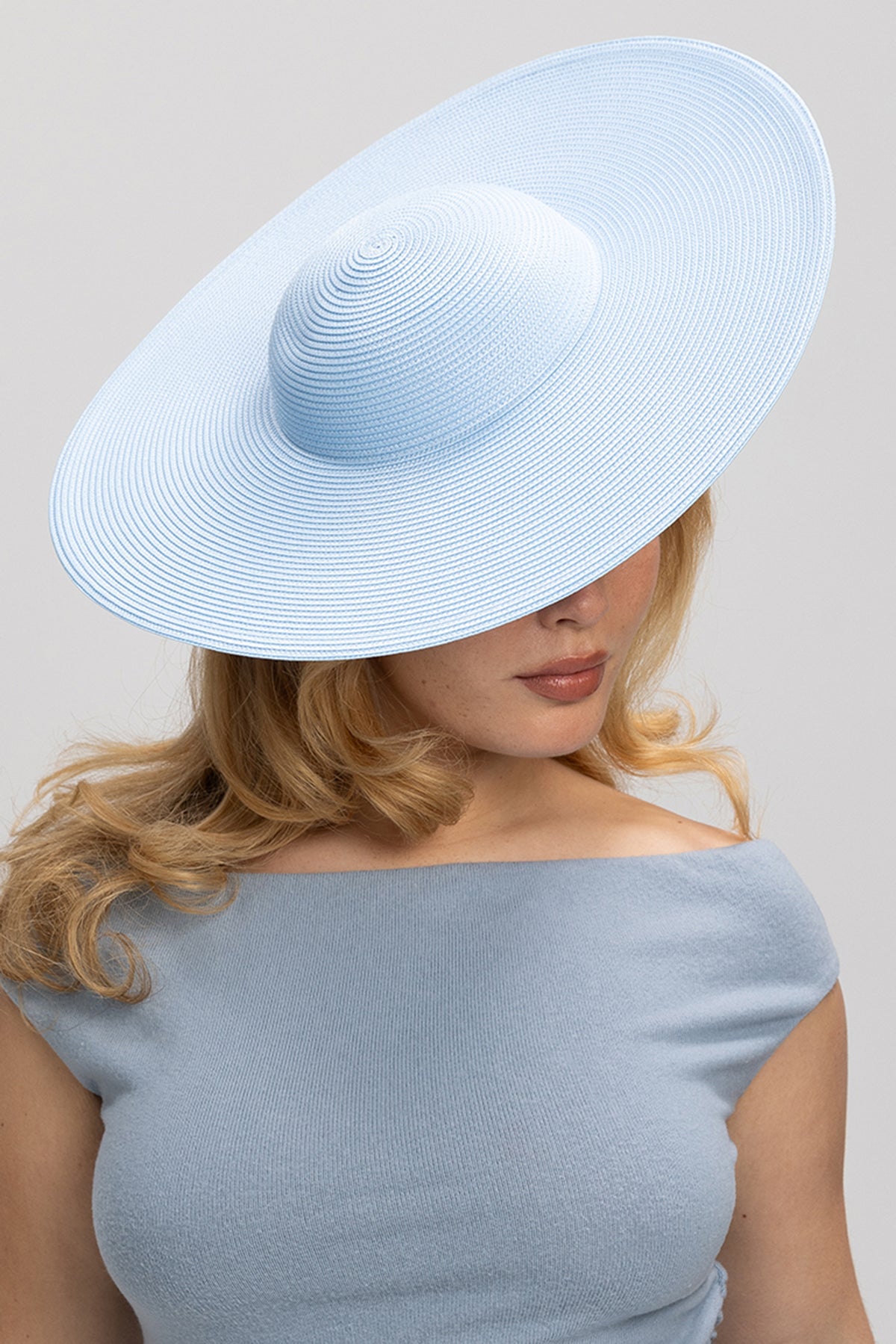 Mona Racewear Plate Hat Blue