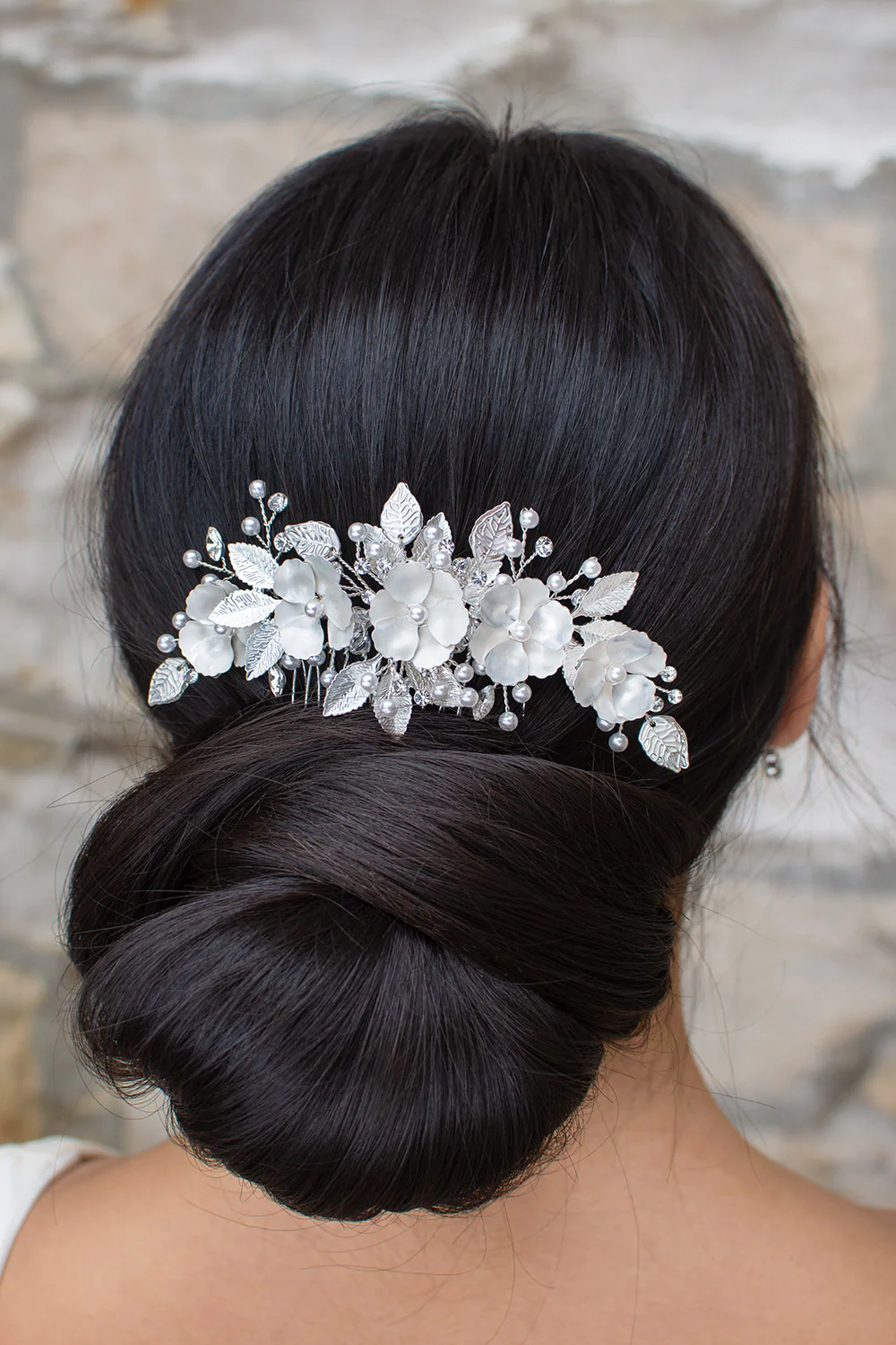 Ava Floral Hair Comb - Honey Fawn Boutique