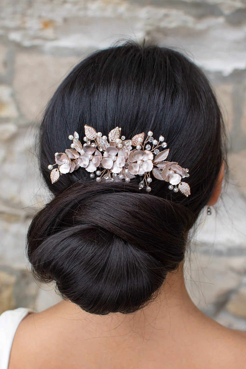 Ava Floral Hair Comb - Honey Fawn Boutique