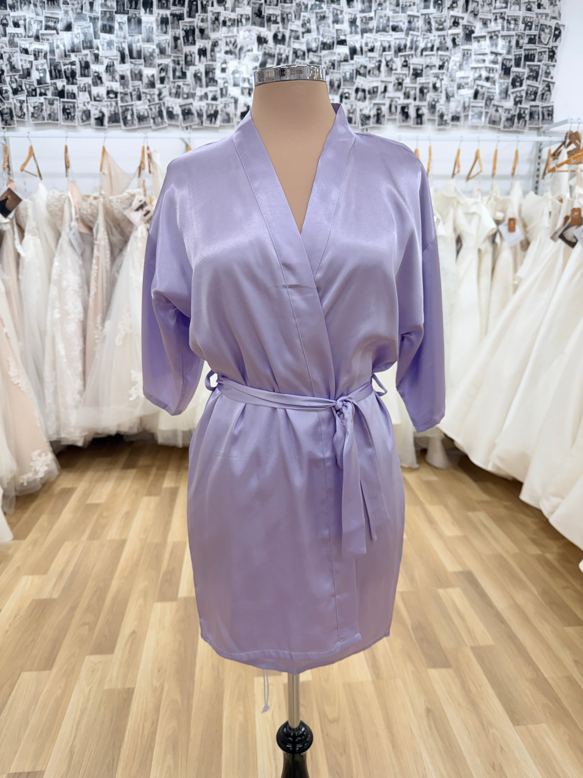 Maid of Honour Satin Robe