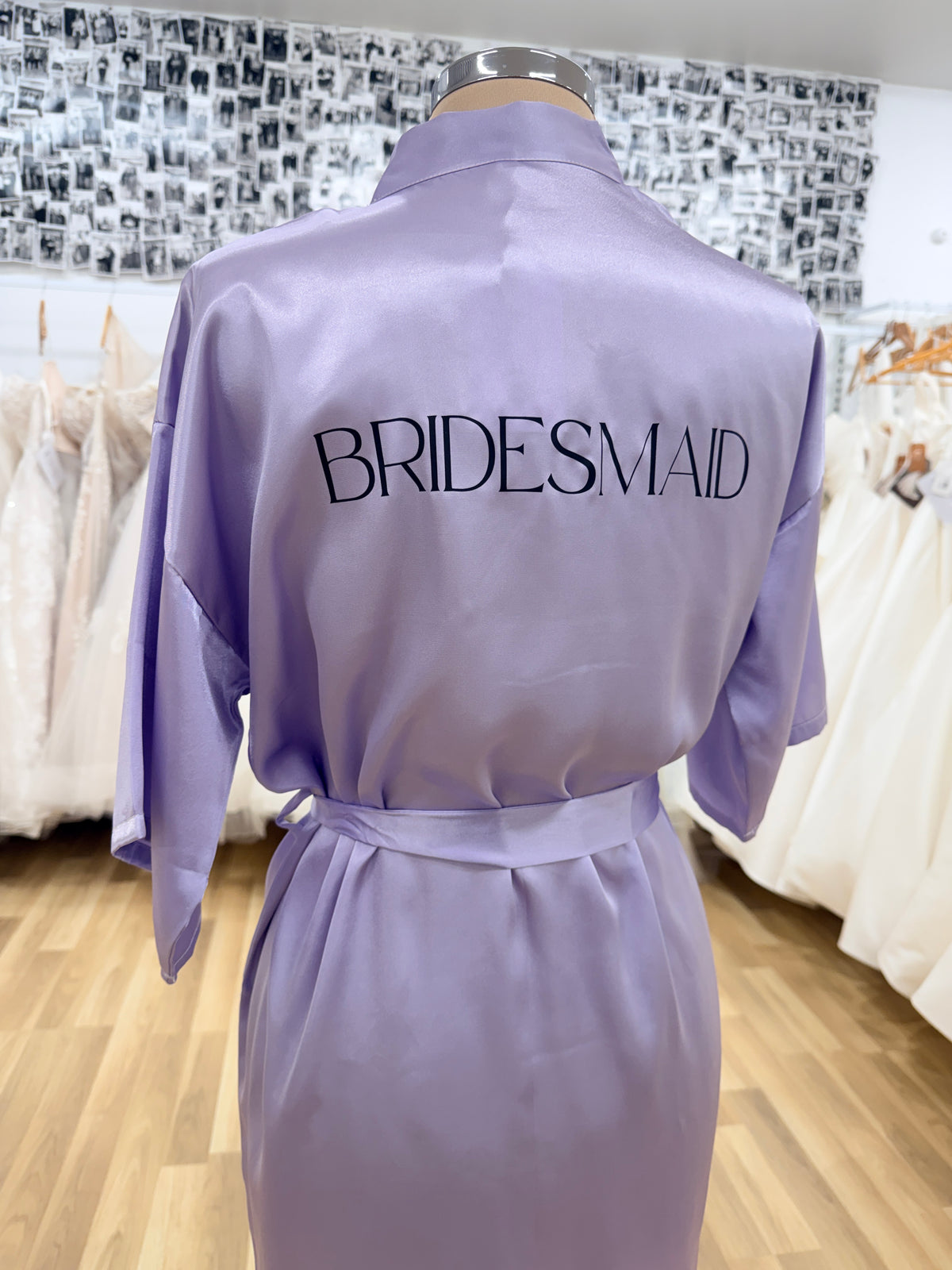 Bridesmaid Satin Robe