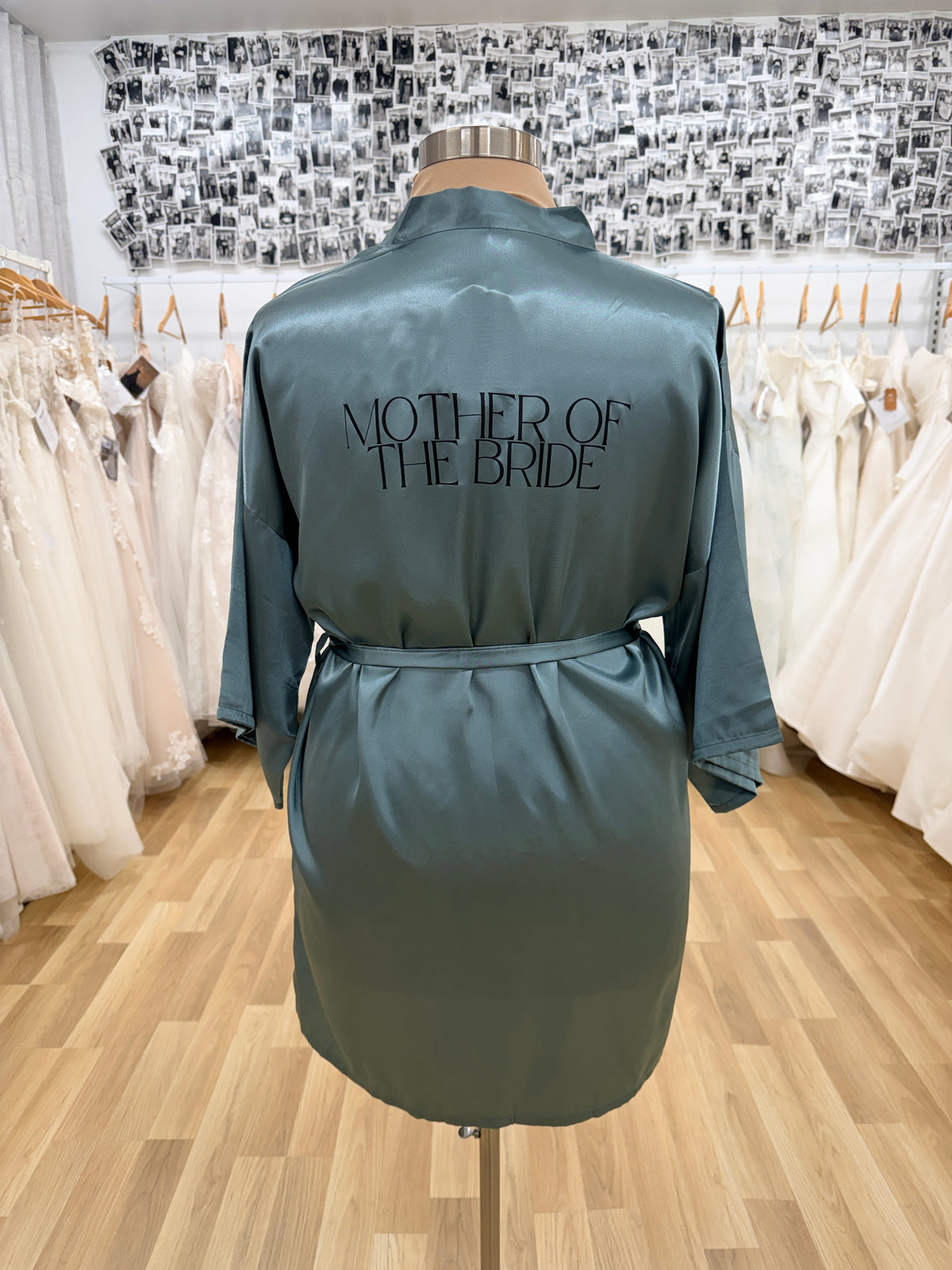 Maid of Honour Satin Robe