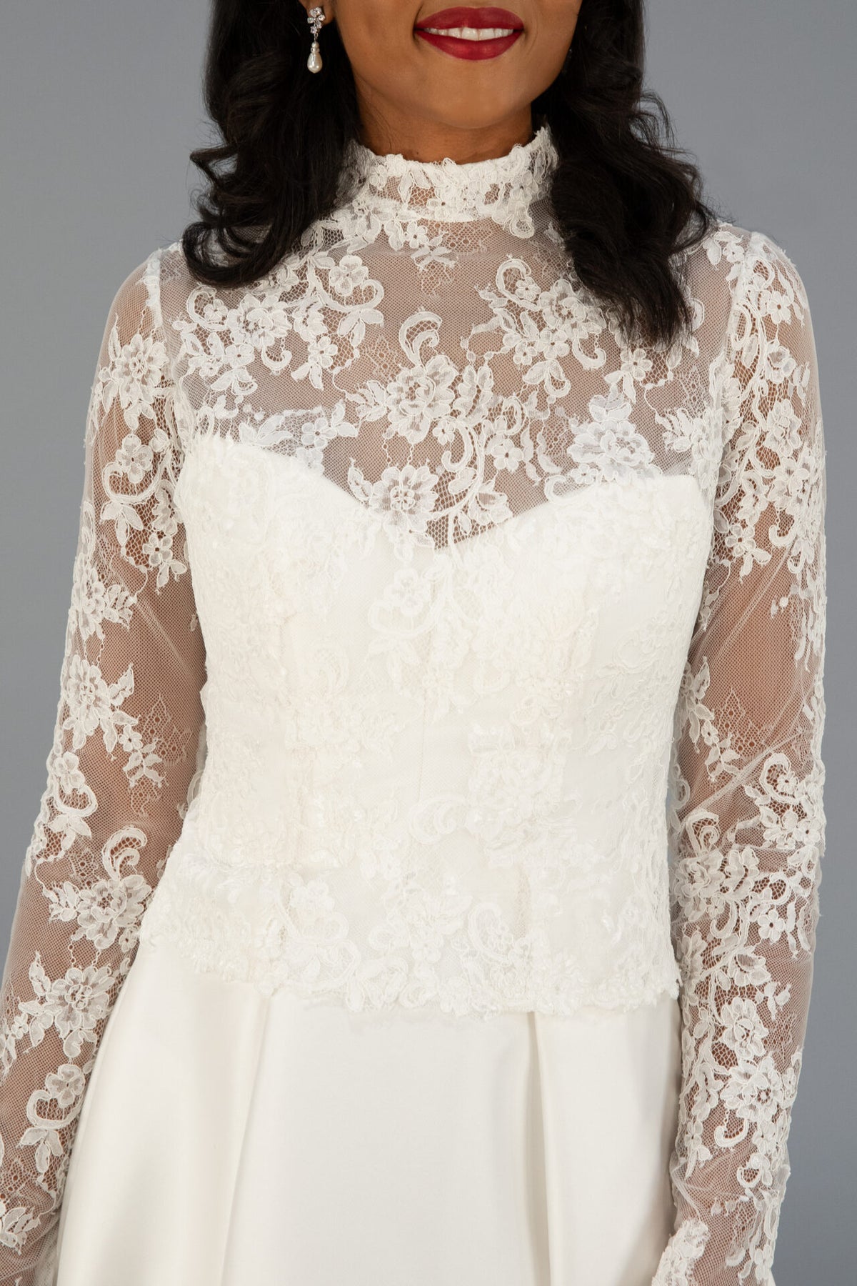 Presley Lace Topper/Cover-Up