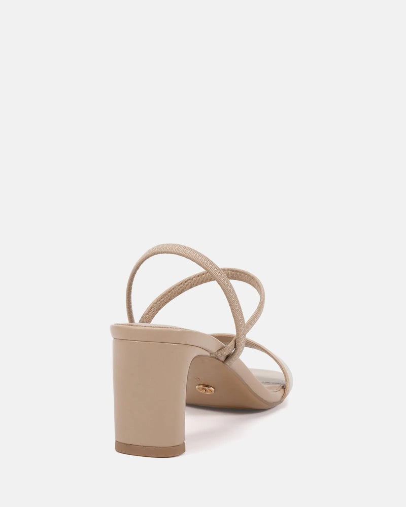 Lasso Heel - Natural - Shoes - Novo Shoes