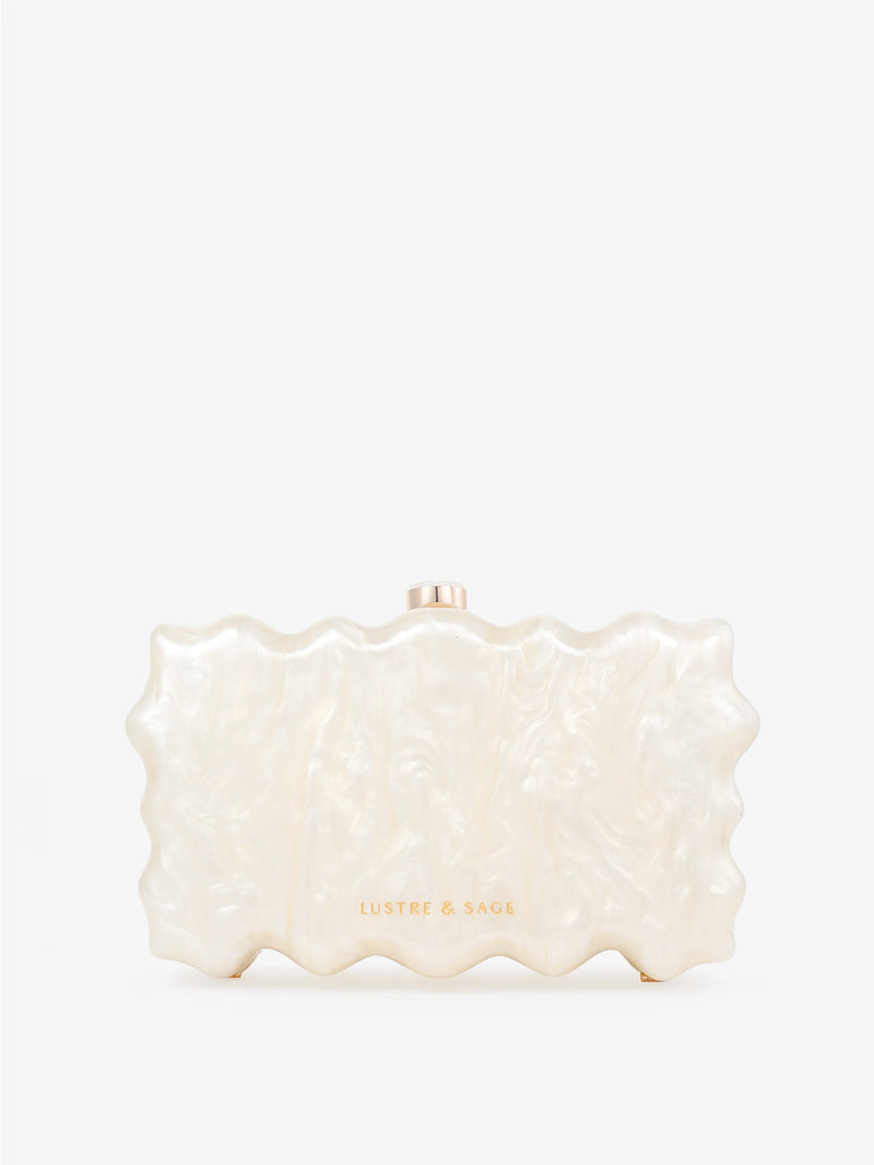 Seashell Evening Clutch - Accessory - Lustre and Sage