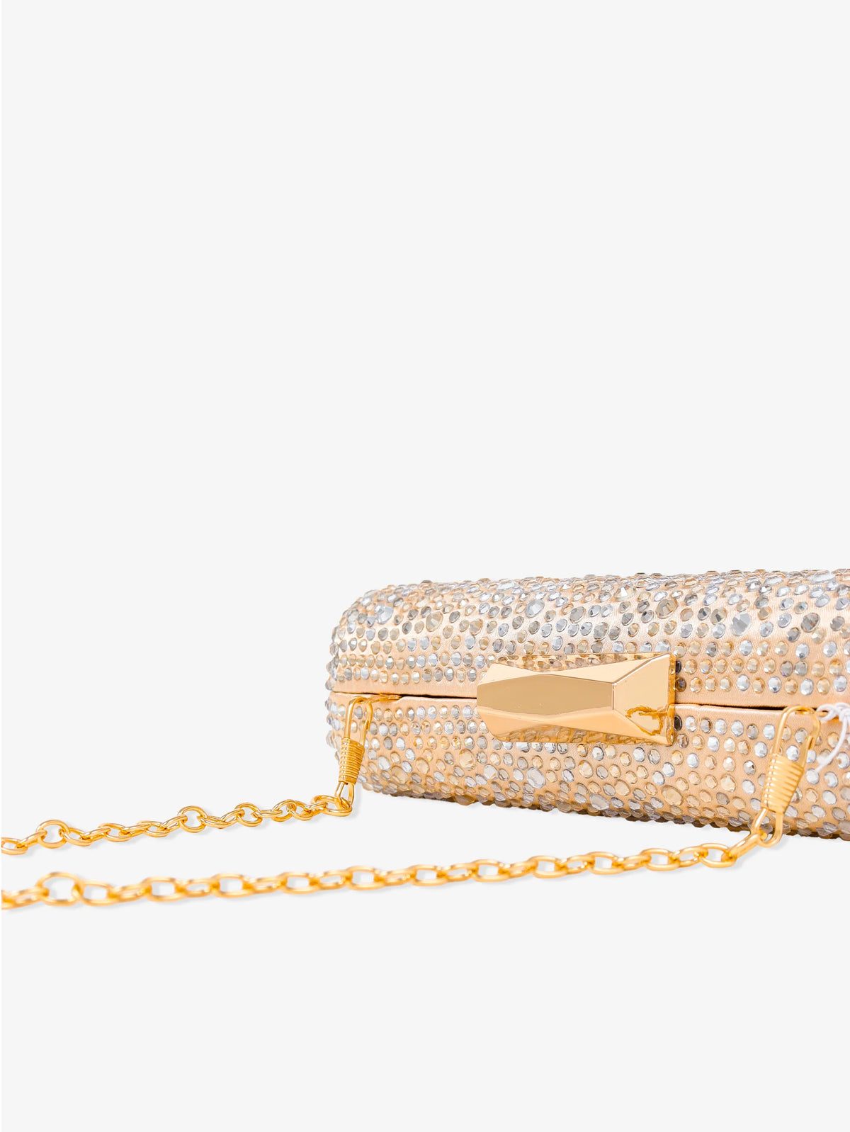 Enna Crystal Satin Clutch - Accessory - Lustre and Sage