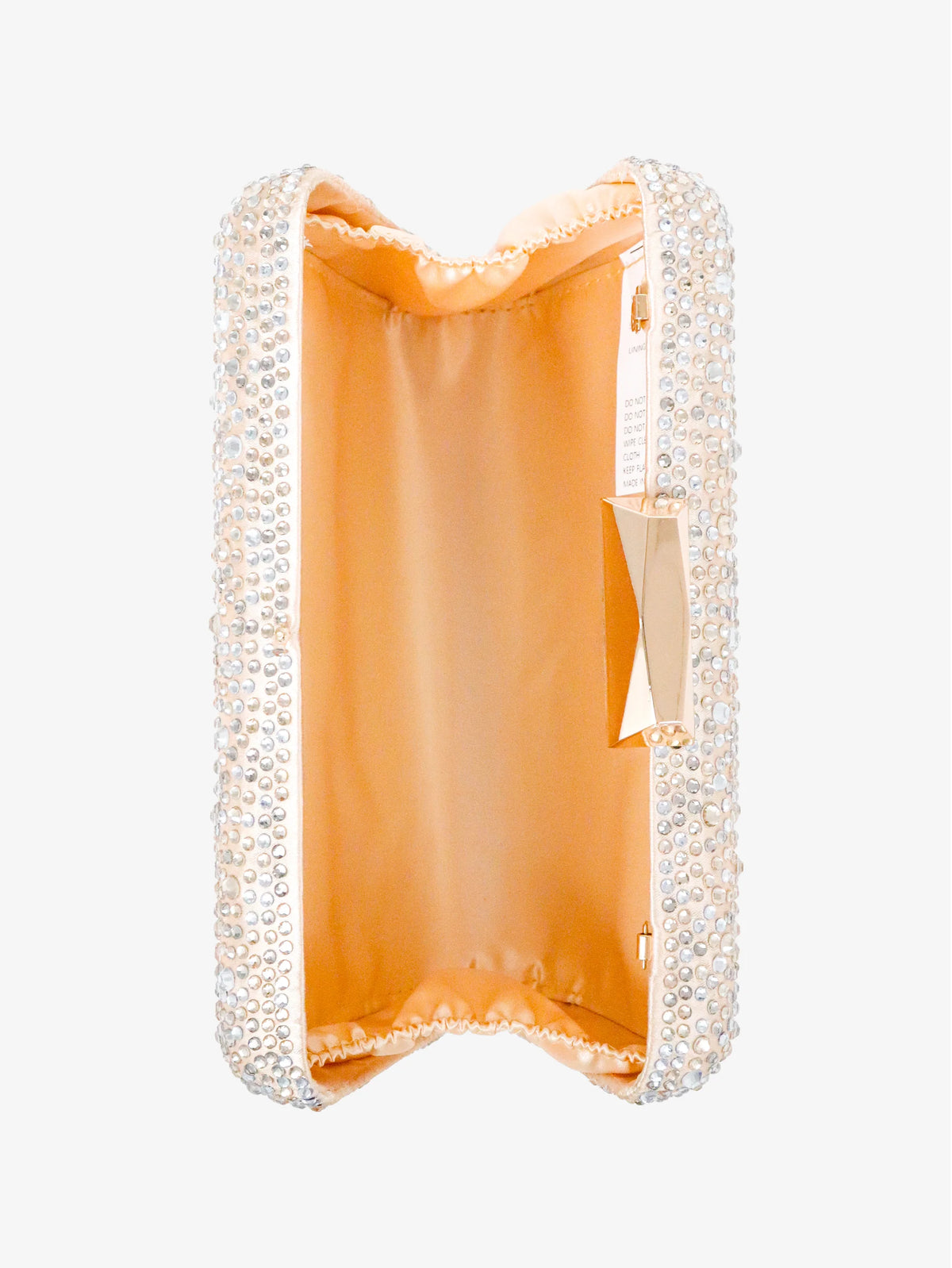 Enna Crystal Satin Clutch - Accessory - Lustre and Sage