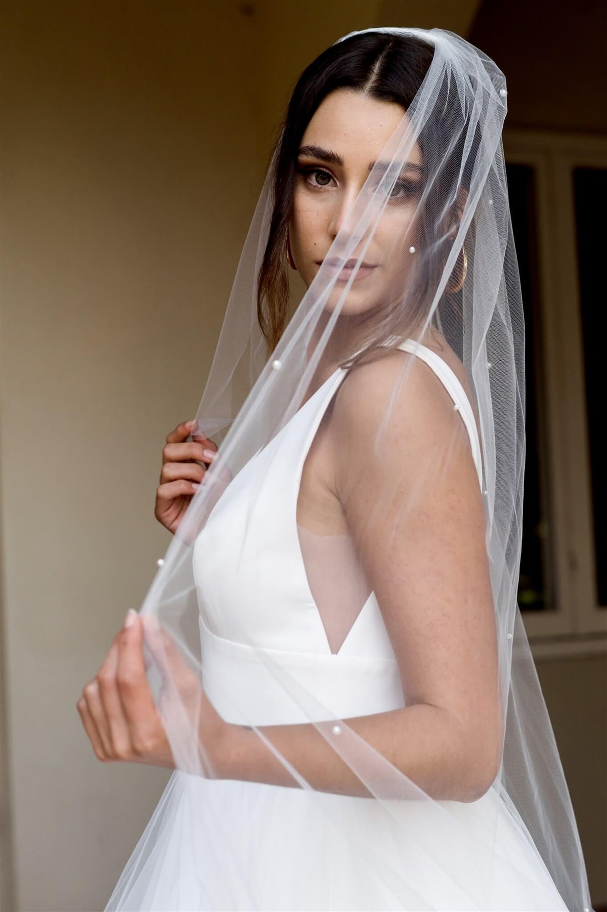 Lola Pearl Veil - Honey Fawn Boutique